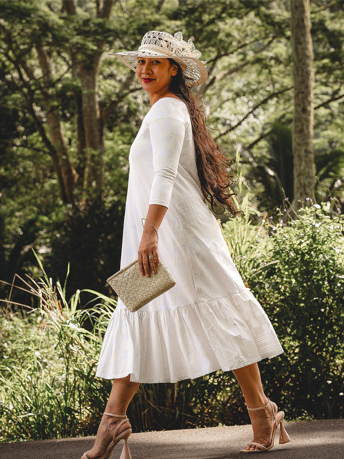 Hinanui Dress - Gardenia