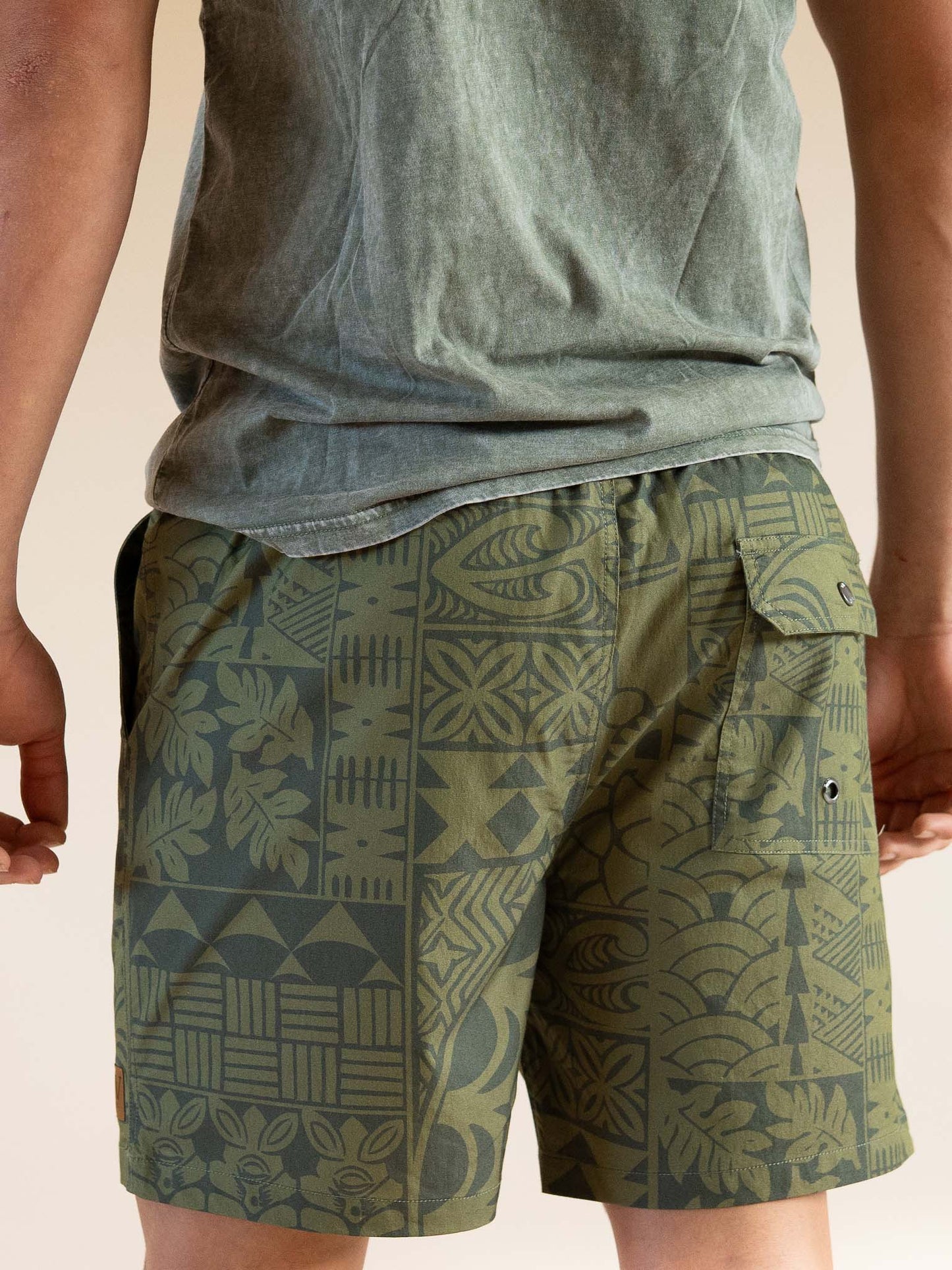 Avaiki Shorts - Moss