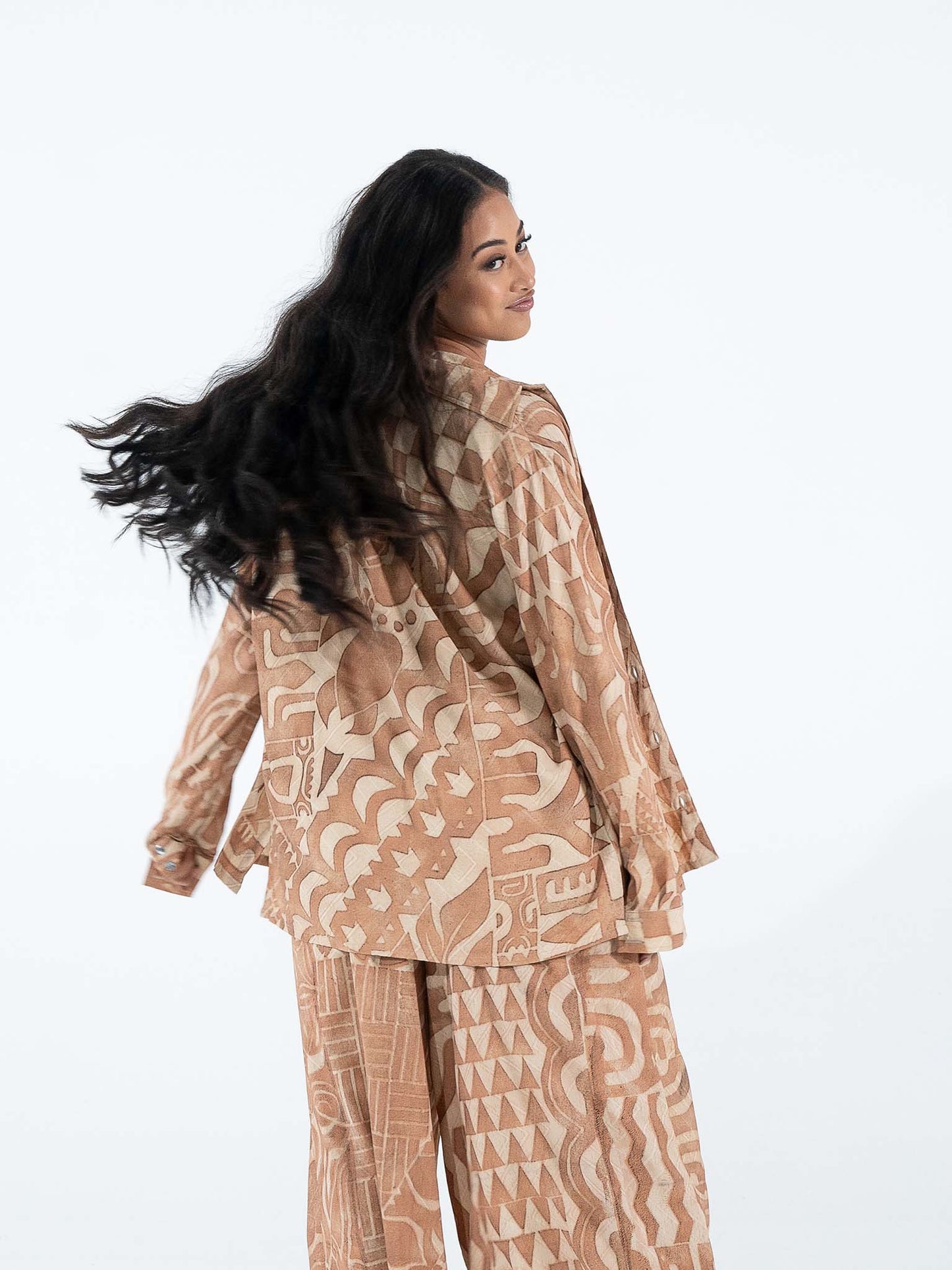 Hanaiki Shirt - Sandstone