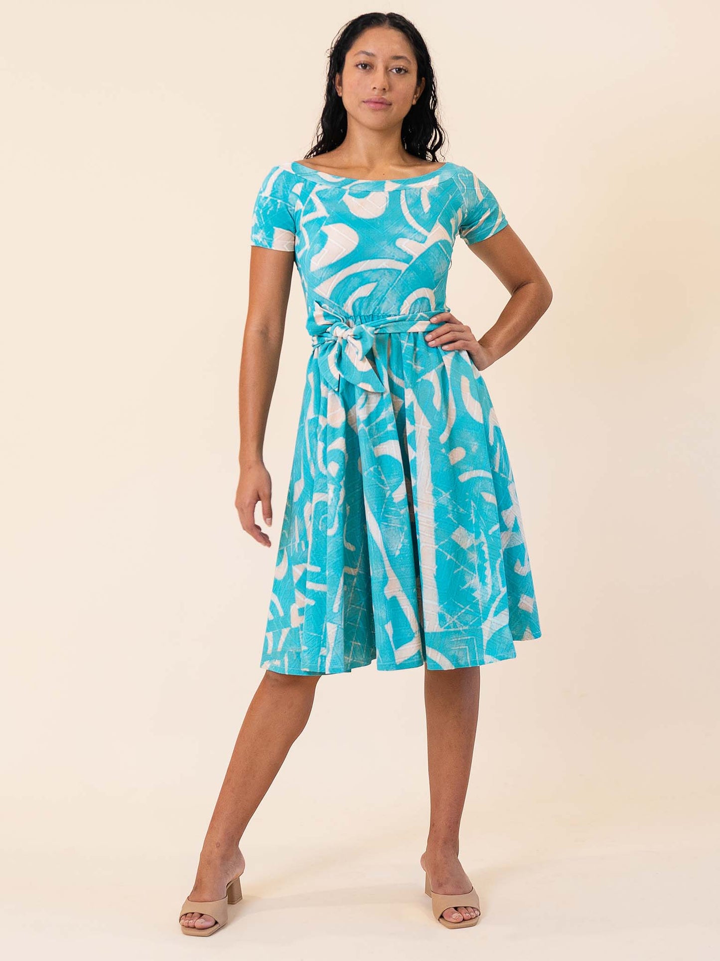 Felicia Dress - Seashore