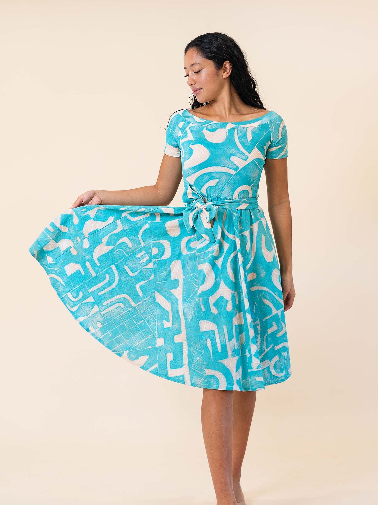 Felicia Dress - Seashore