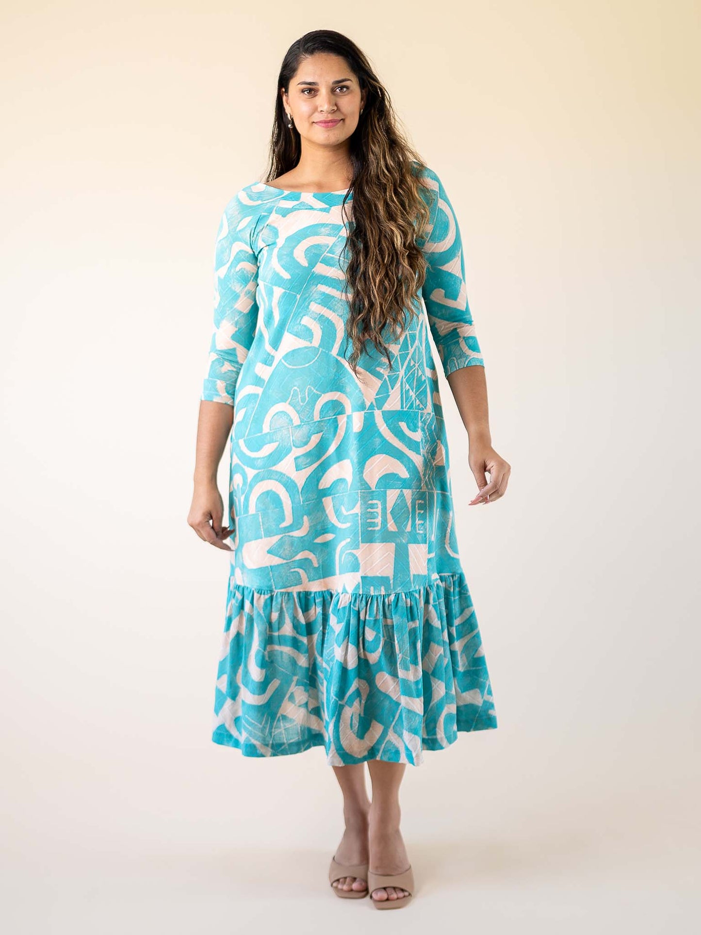 Hinanui Dress - Seashore