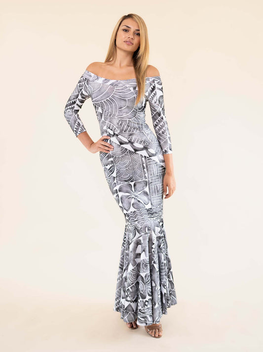 Vaihiria Dress - Stone