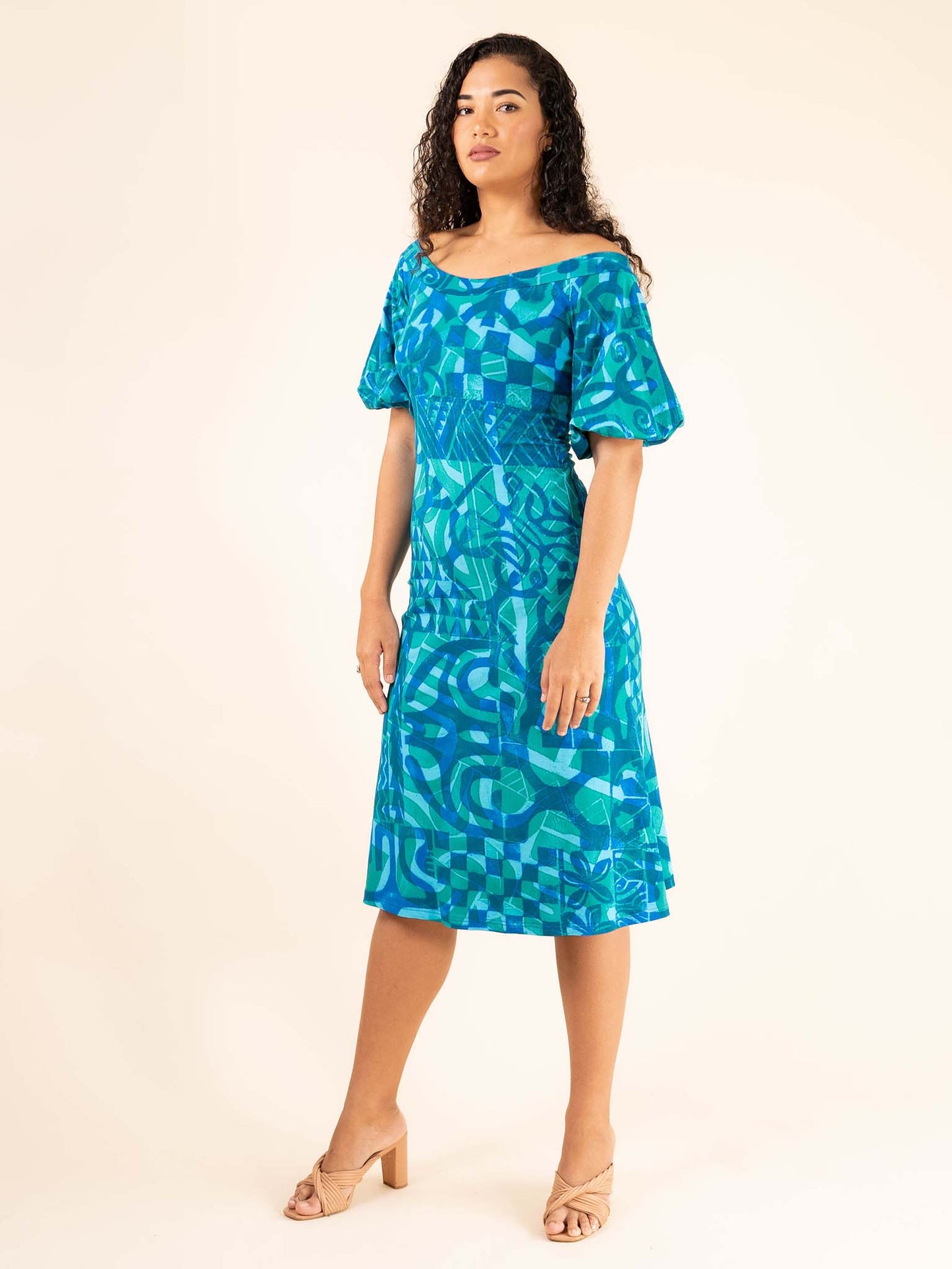 Akaiti Dress - Blue Jay