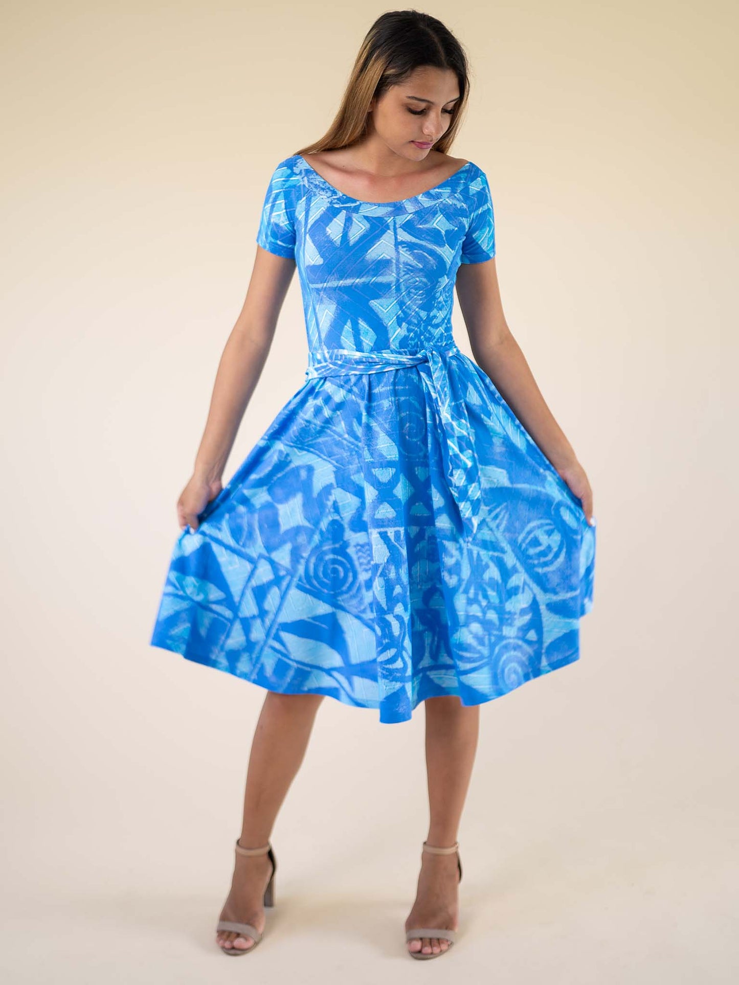 Felicia Dress - Lagoon
