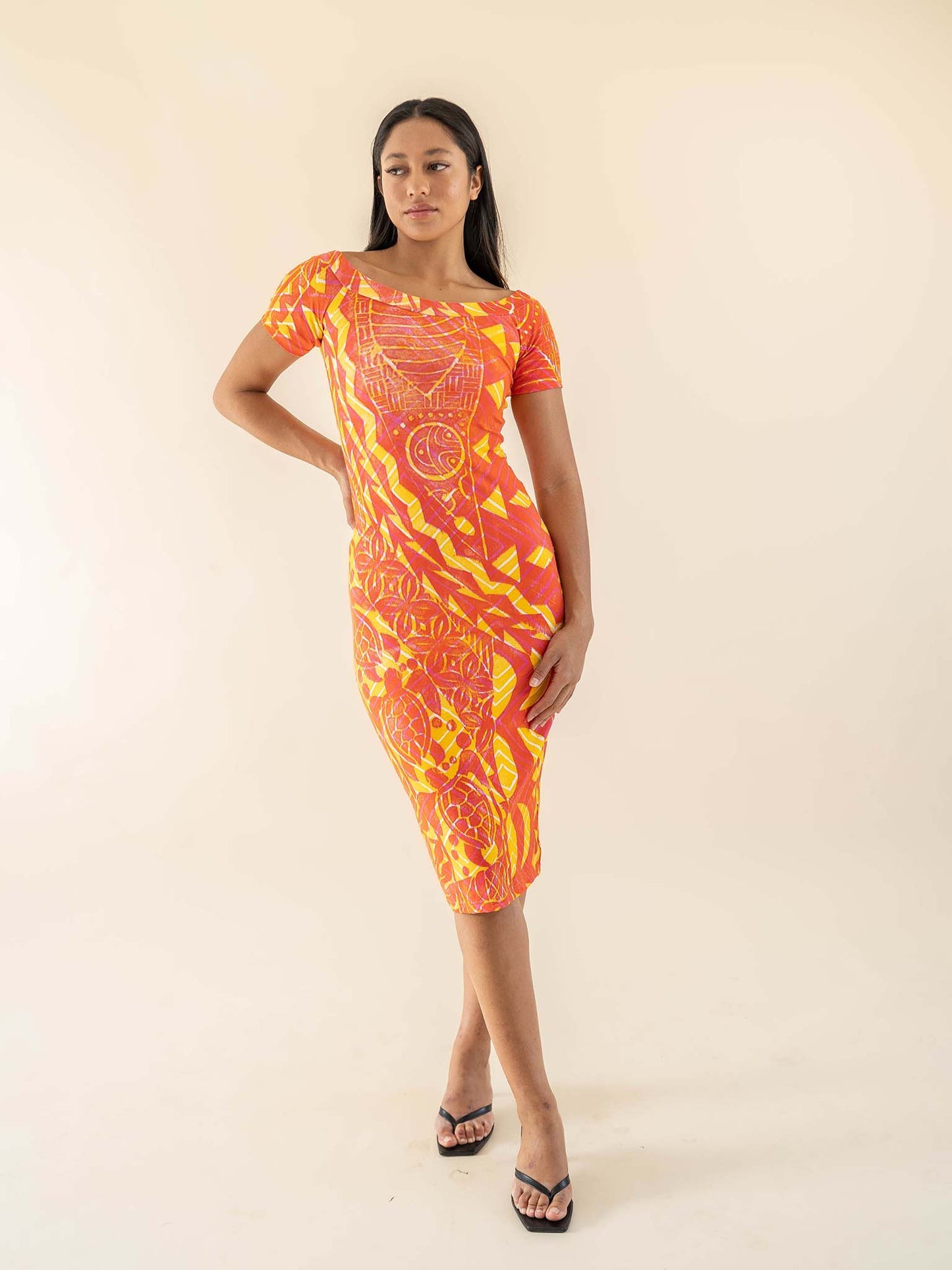 Aimata Dress - Sunset