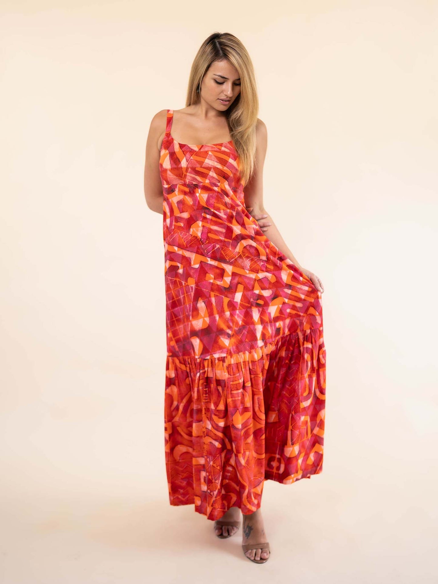 Tamua Dress - Flamboyant