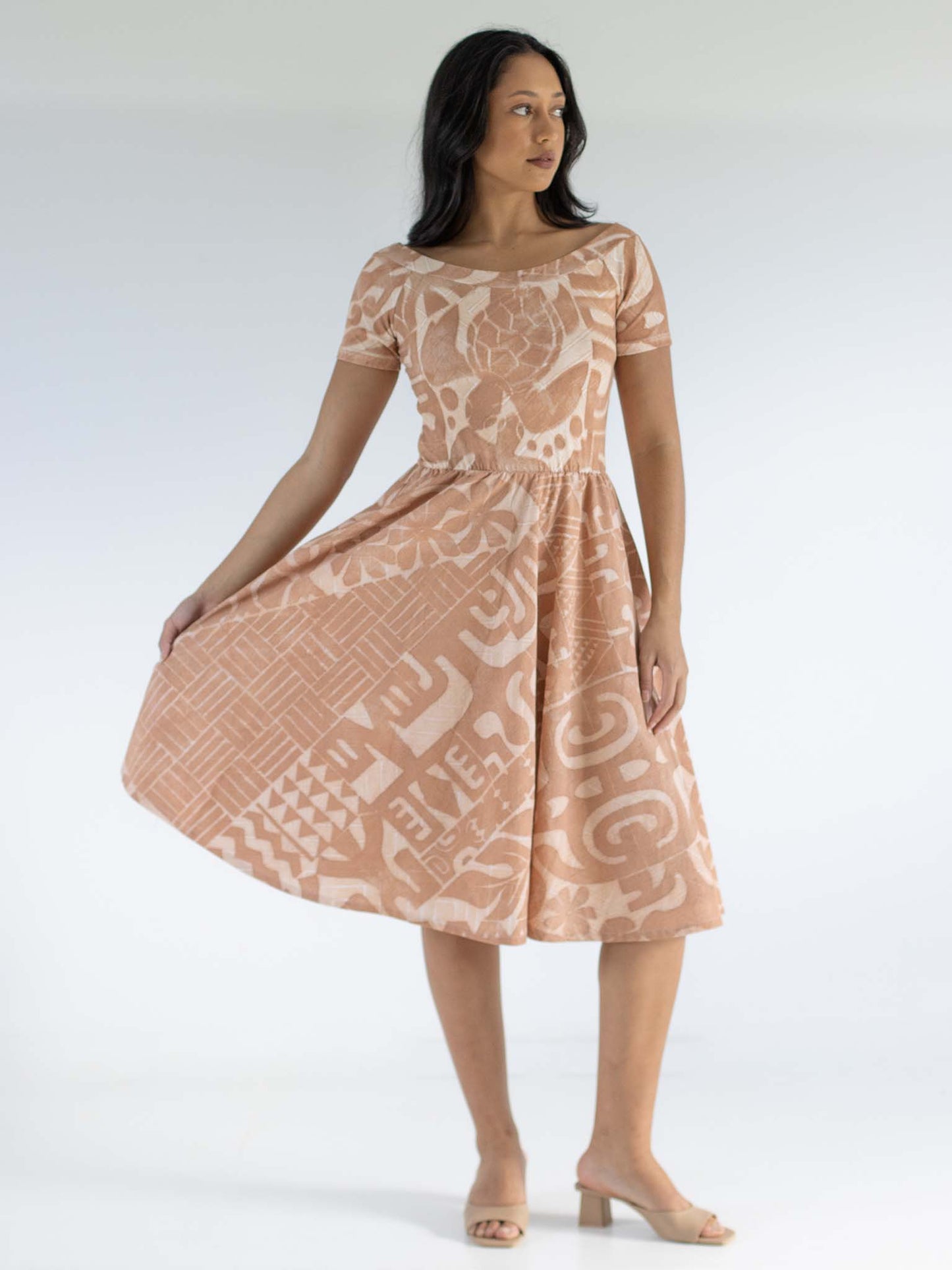 Felicia Dress - Sandstone