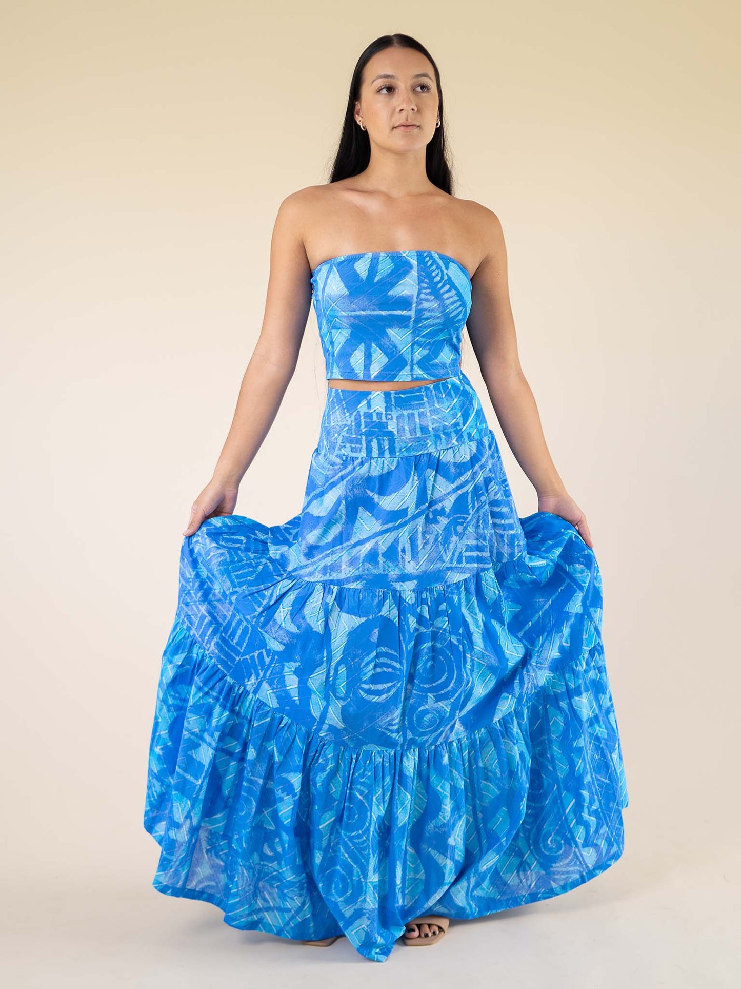 Keanavai Skirt - Lagoon