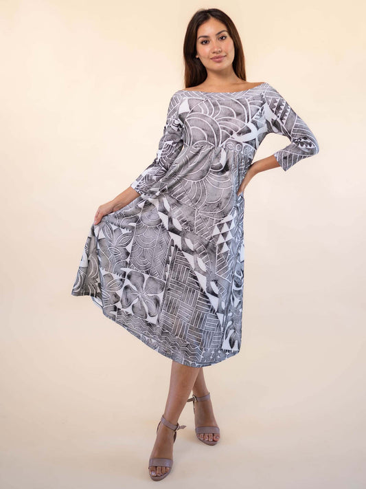 Paloma Dress - Stone