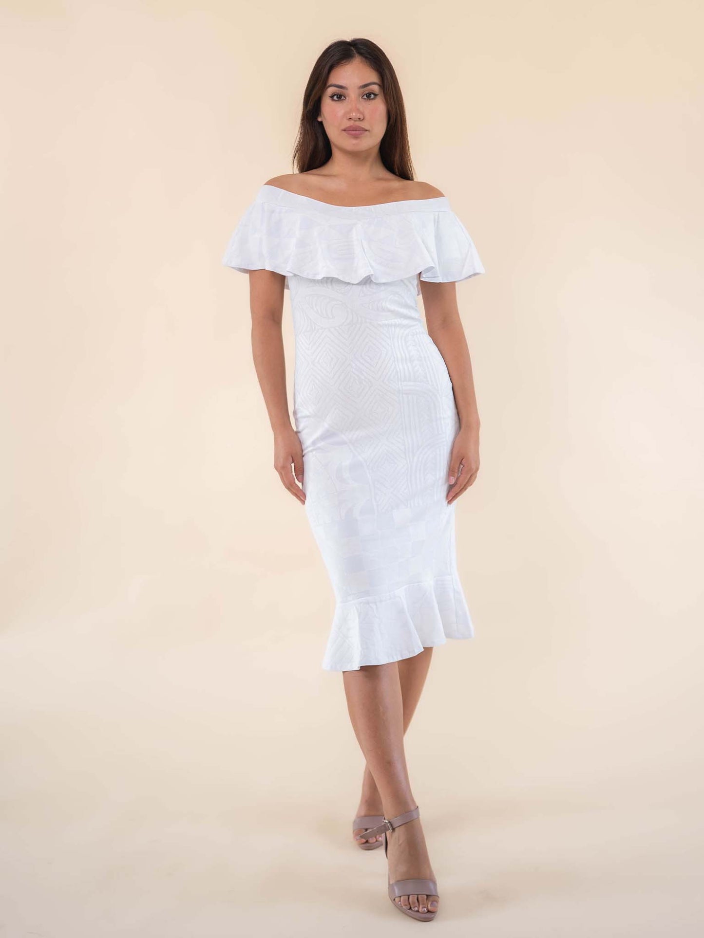 Demitra Dress - Gardenia