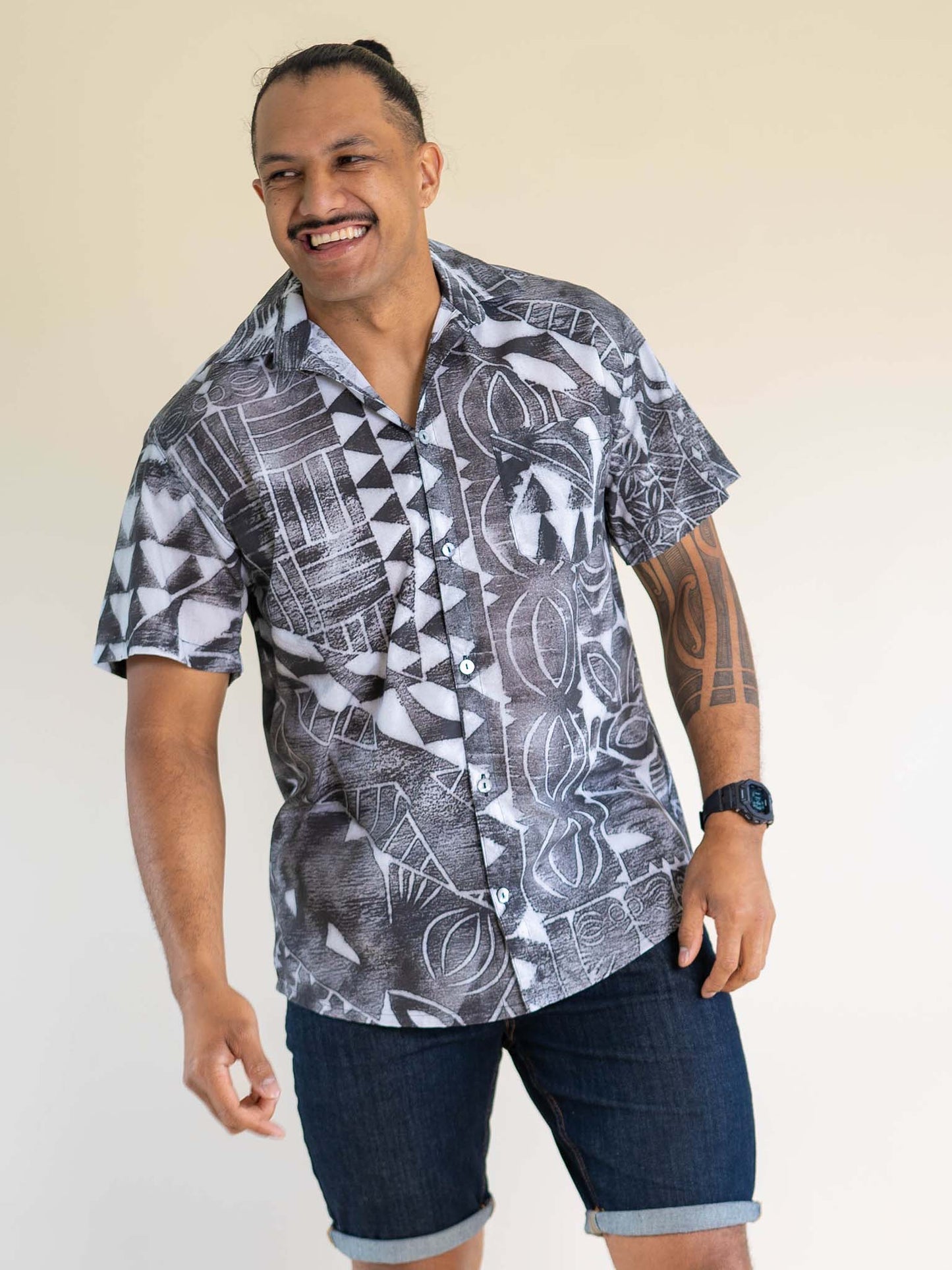Taputu Shirt - Stone