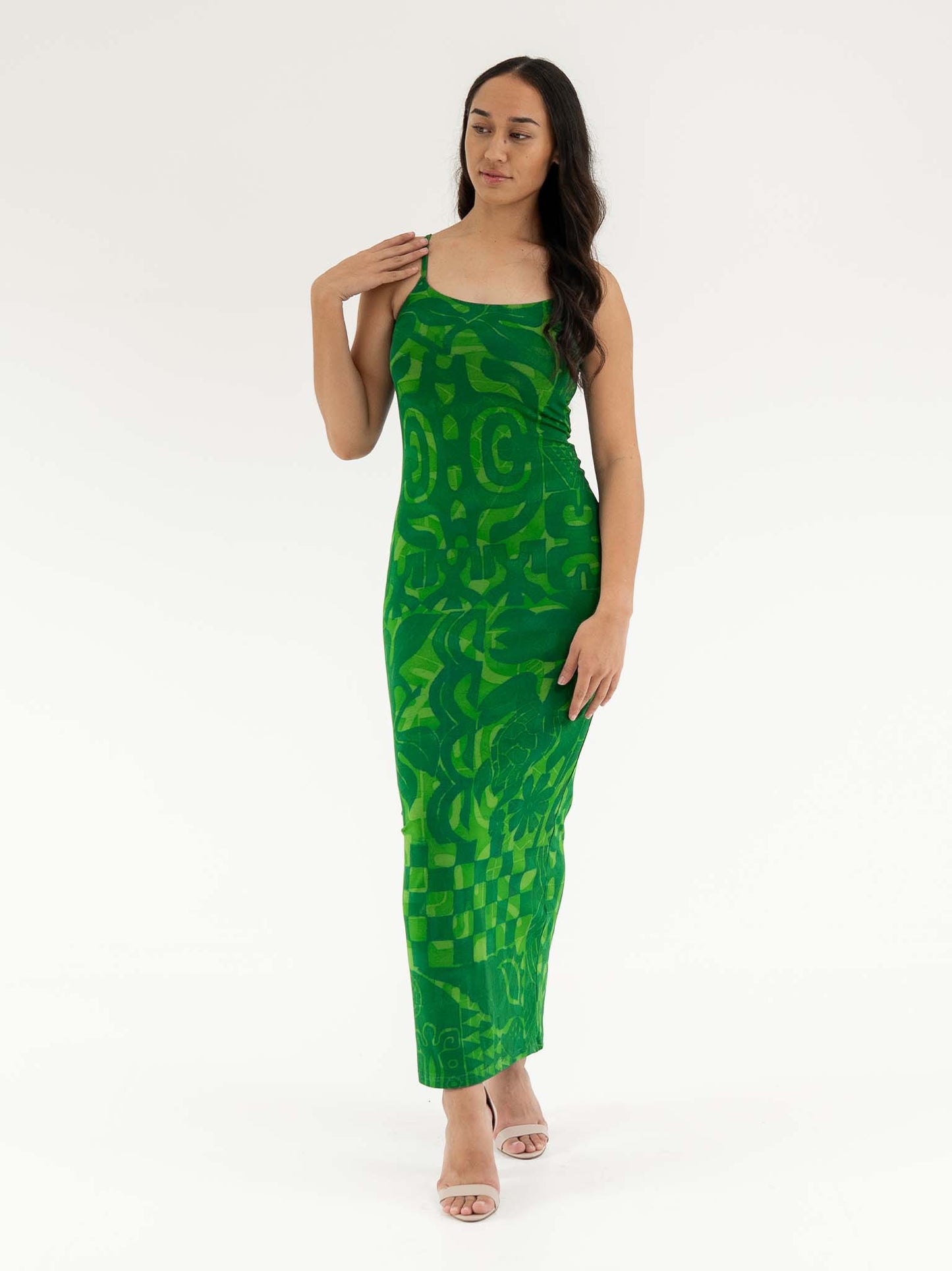 Moana Dress Long - Forest