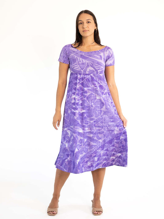 Tarani Dress Midi - Twilight
