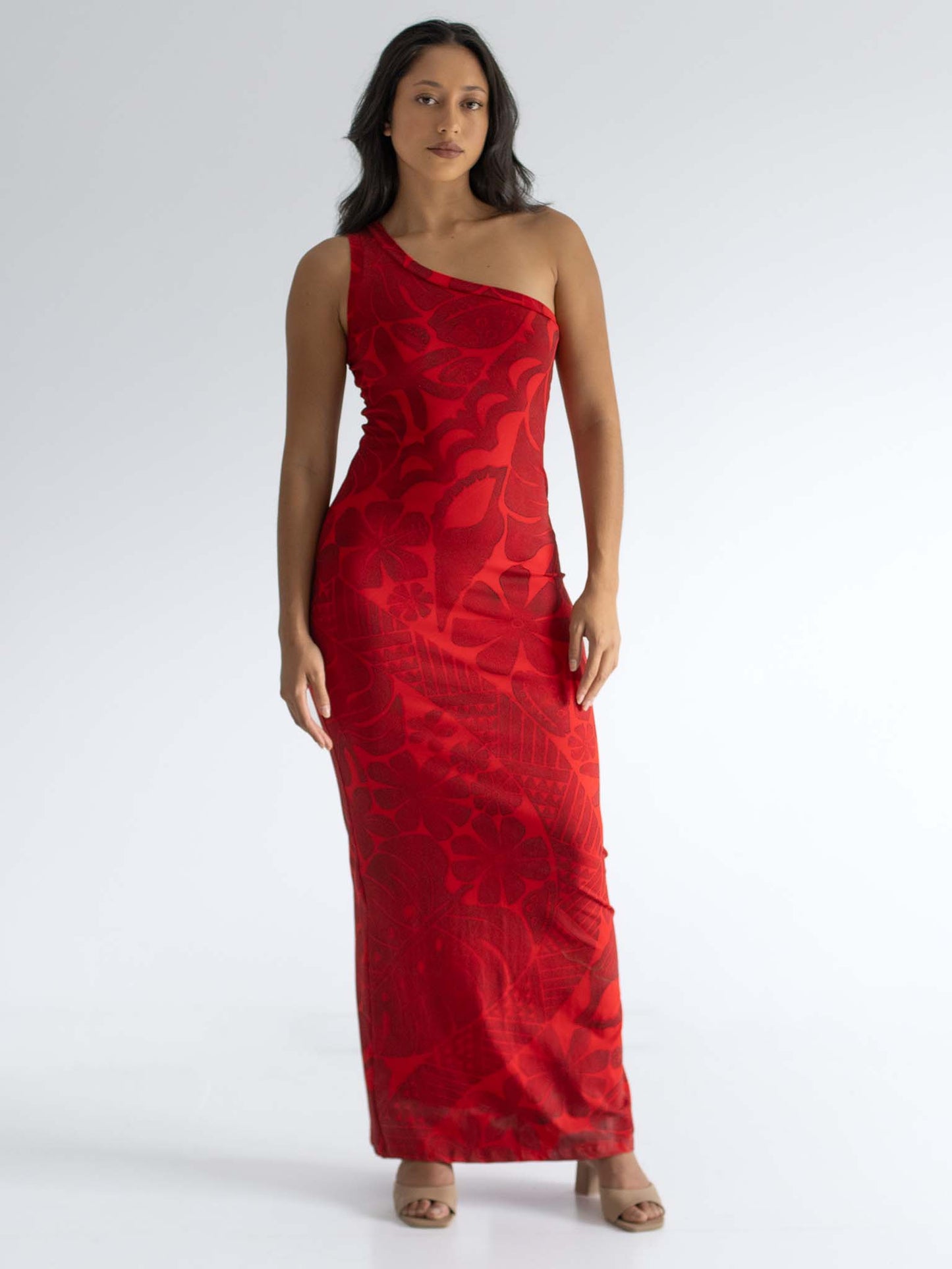 Chrystalla Dress Long - Sienna