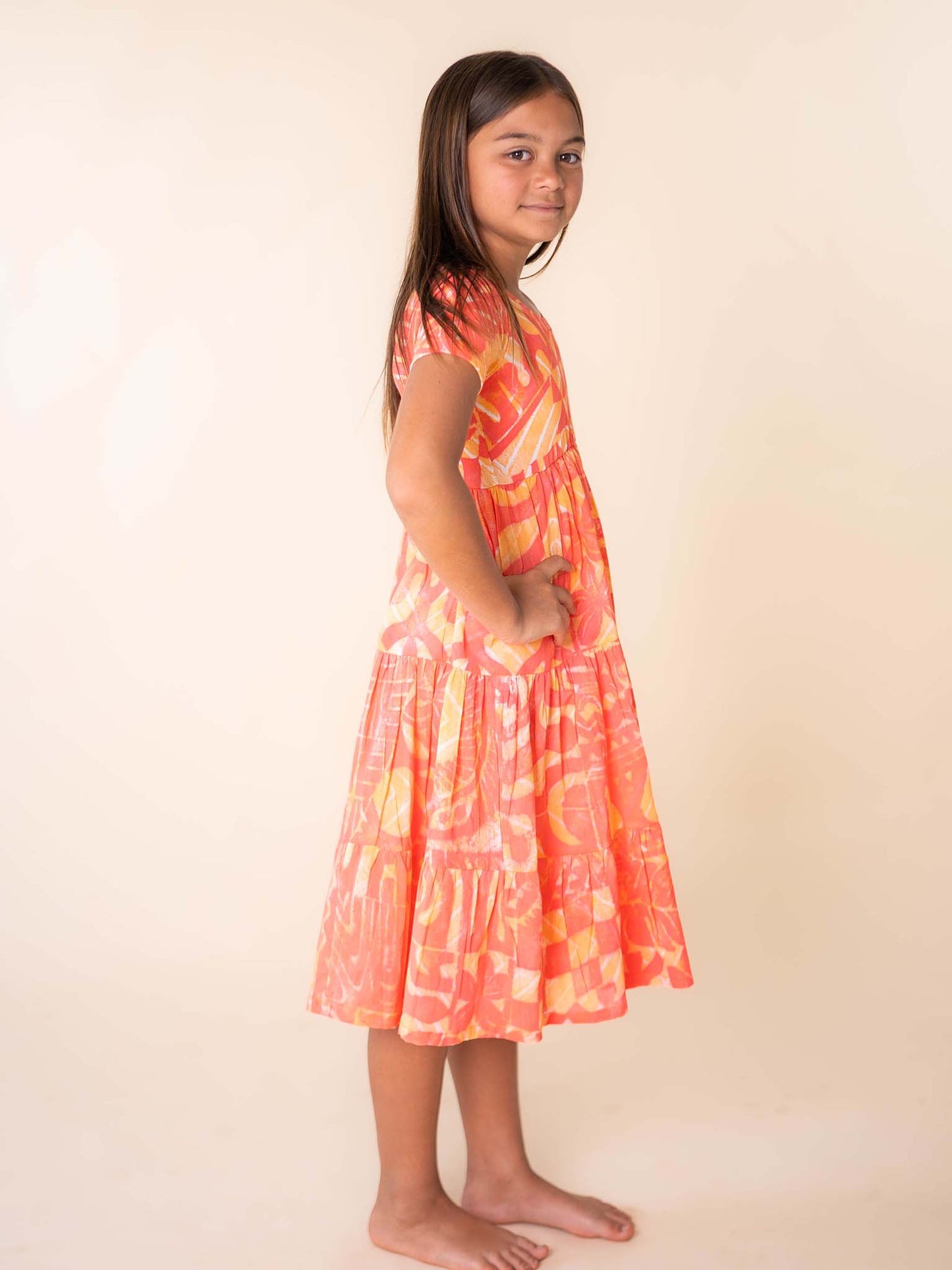 Taina Dress - Apricot