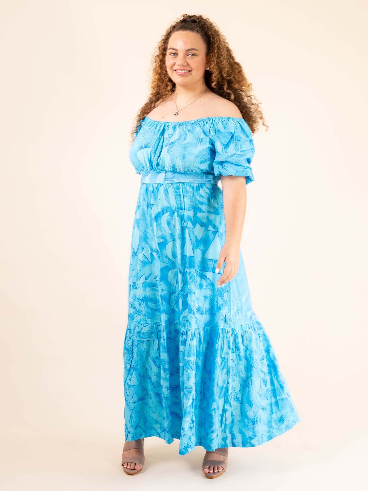 Sheena Dress Long - Skyy