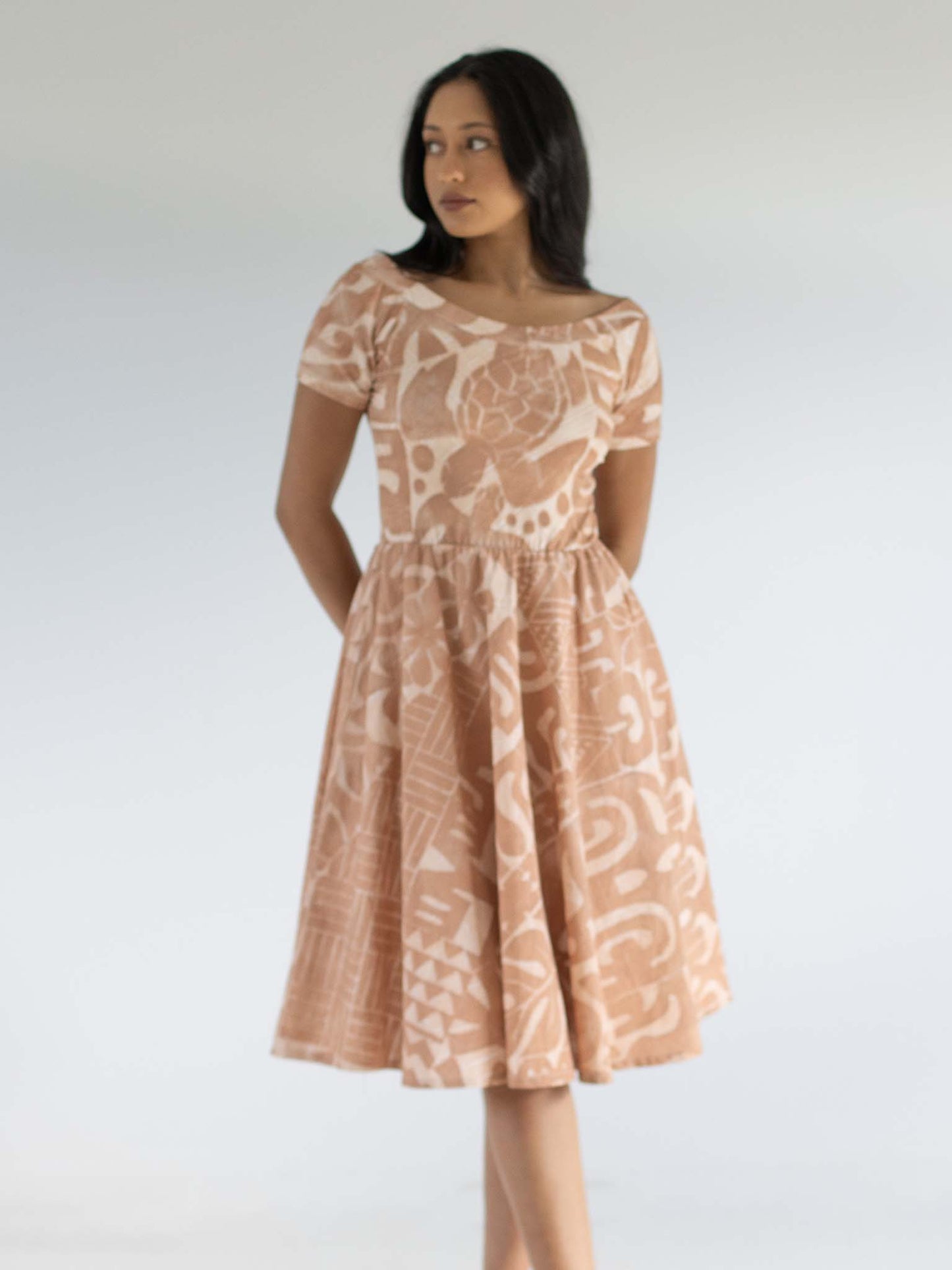 Felicia Dress - Sandstone