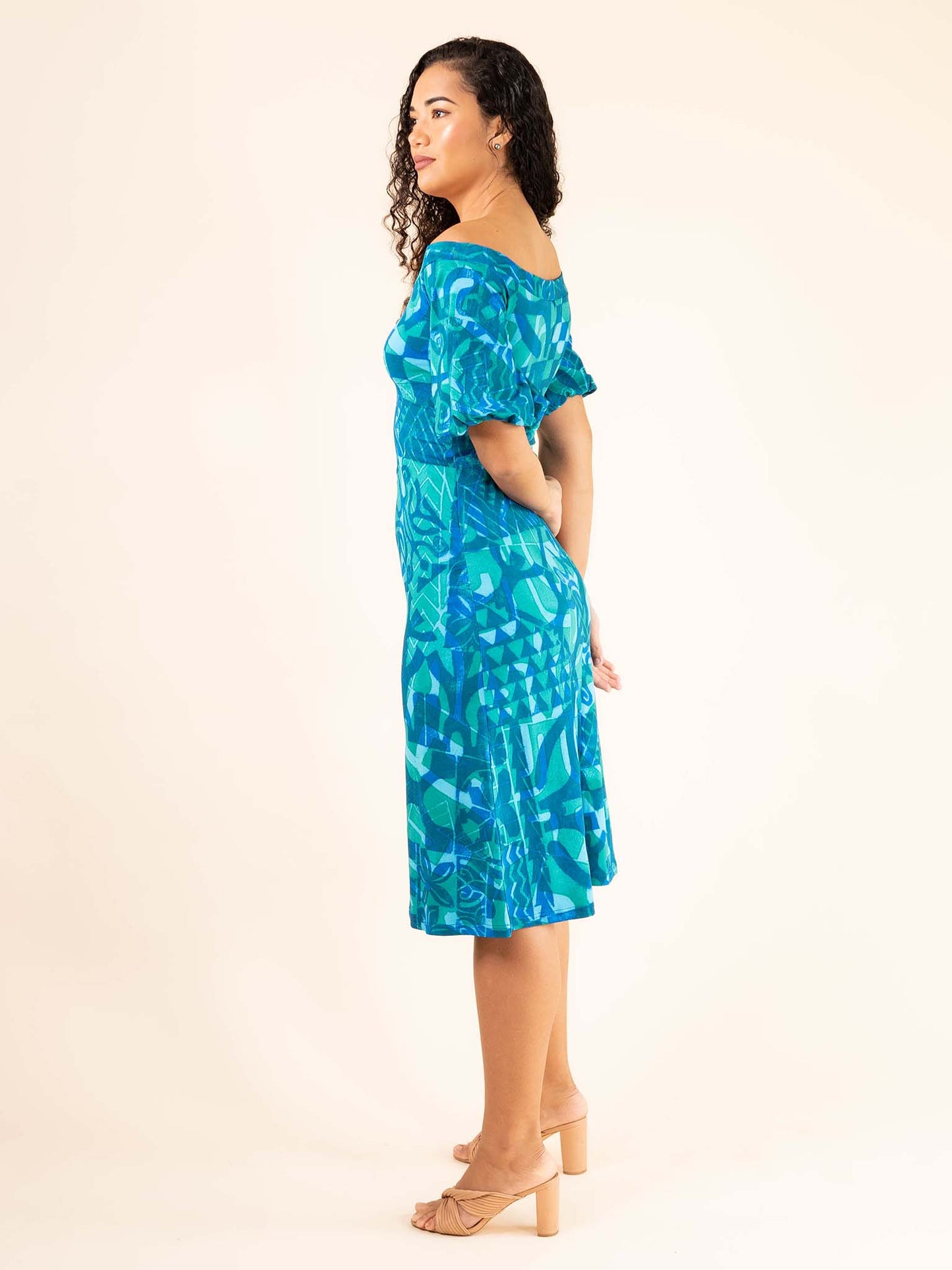 Akaiti Dress - Blue Jay