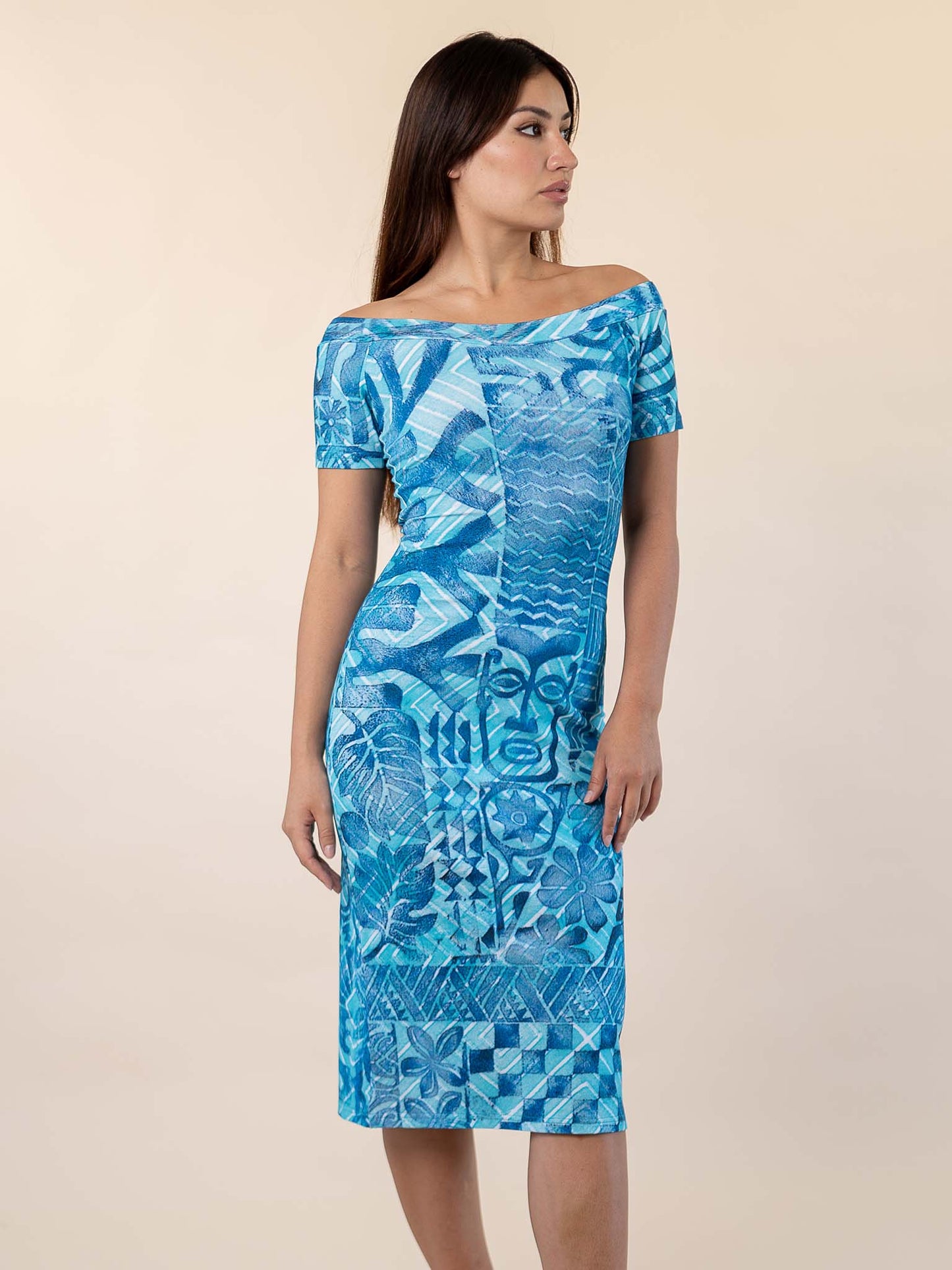 Aimata Dress - Ocean
