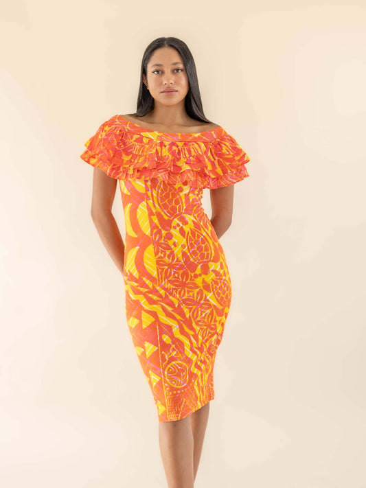 Mariata Dress - Sunset