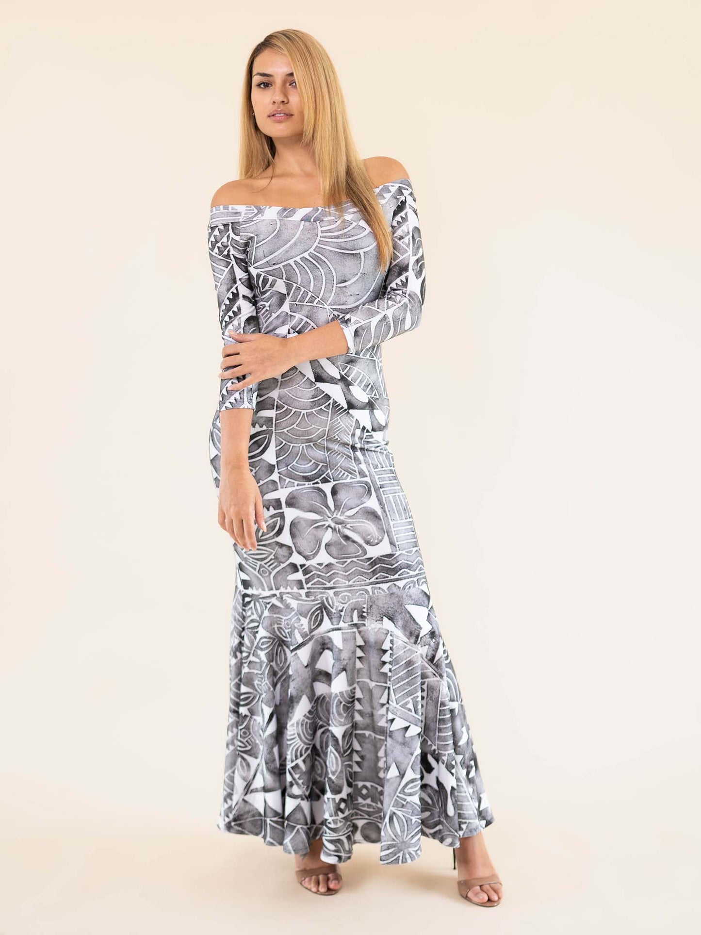 Vaihiria Dress - Stone