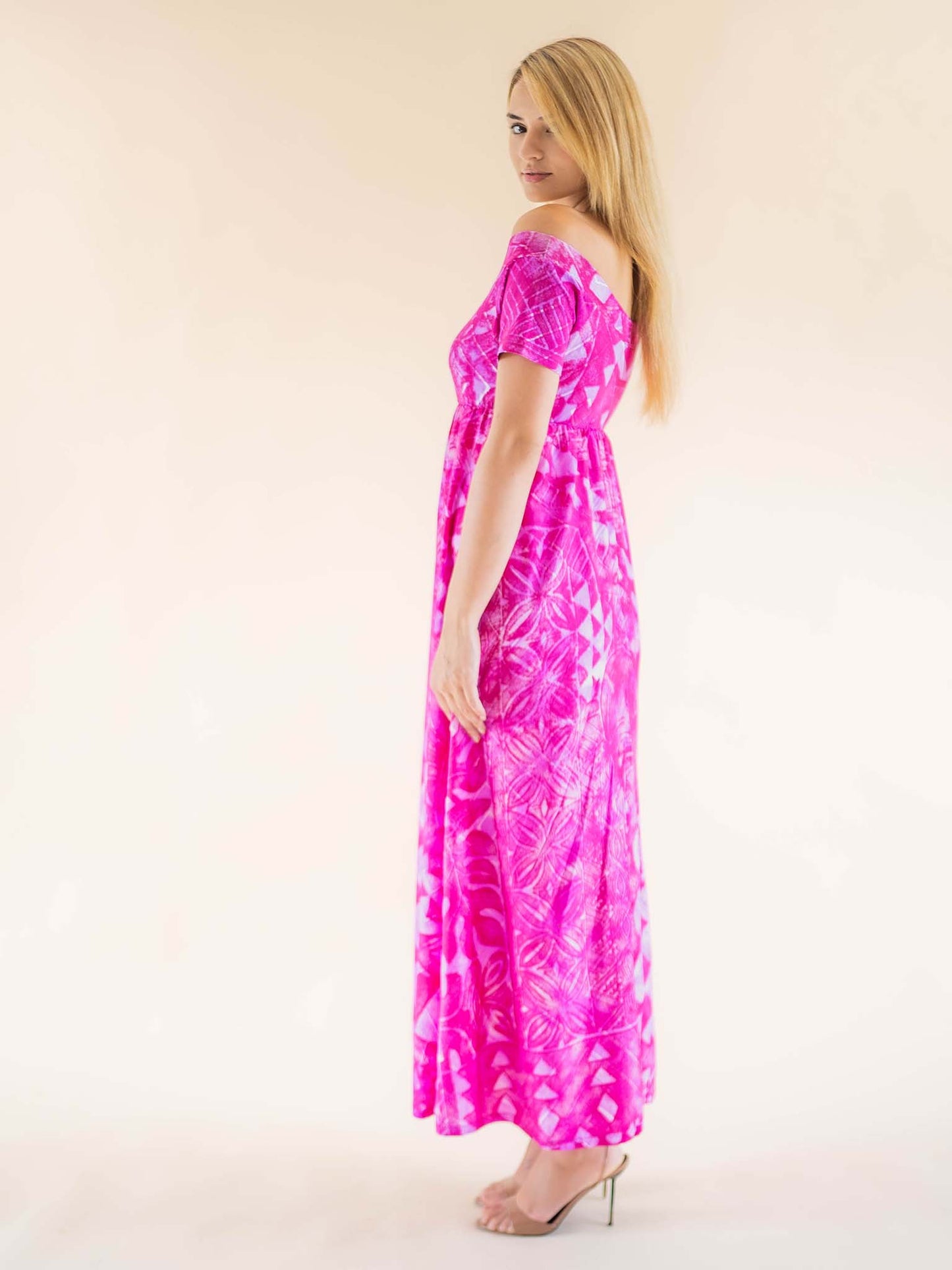 Tarani Dress Long - Plum