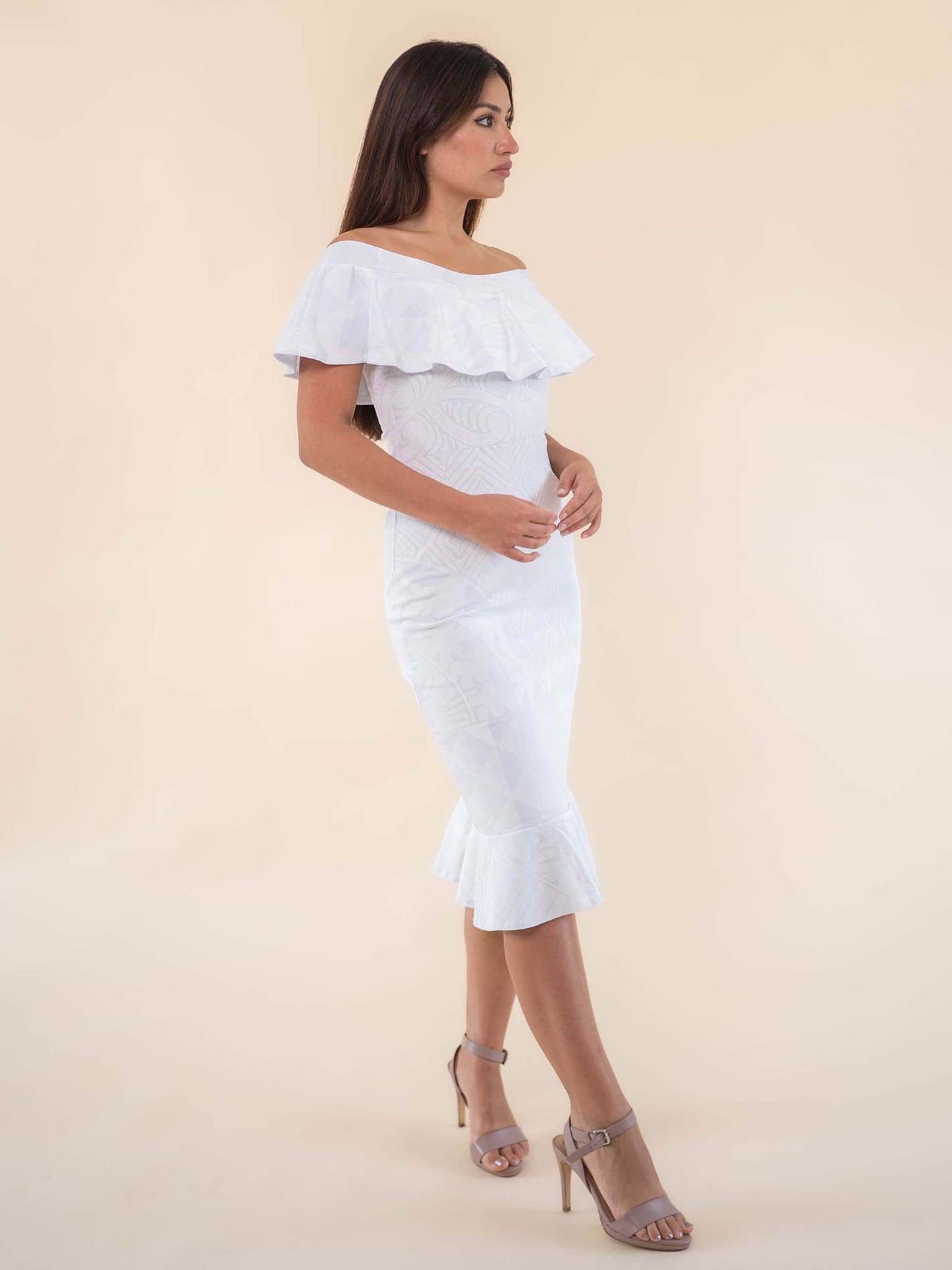 Demitra Dress - Gardenia