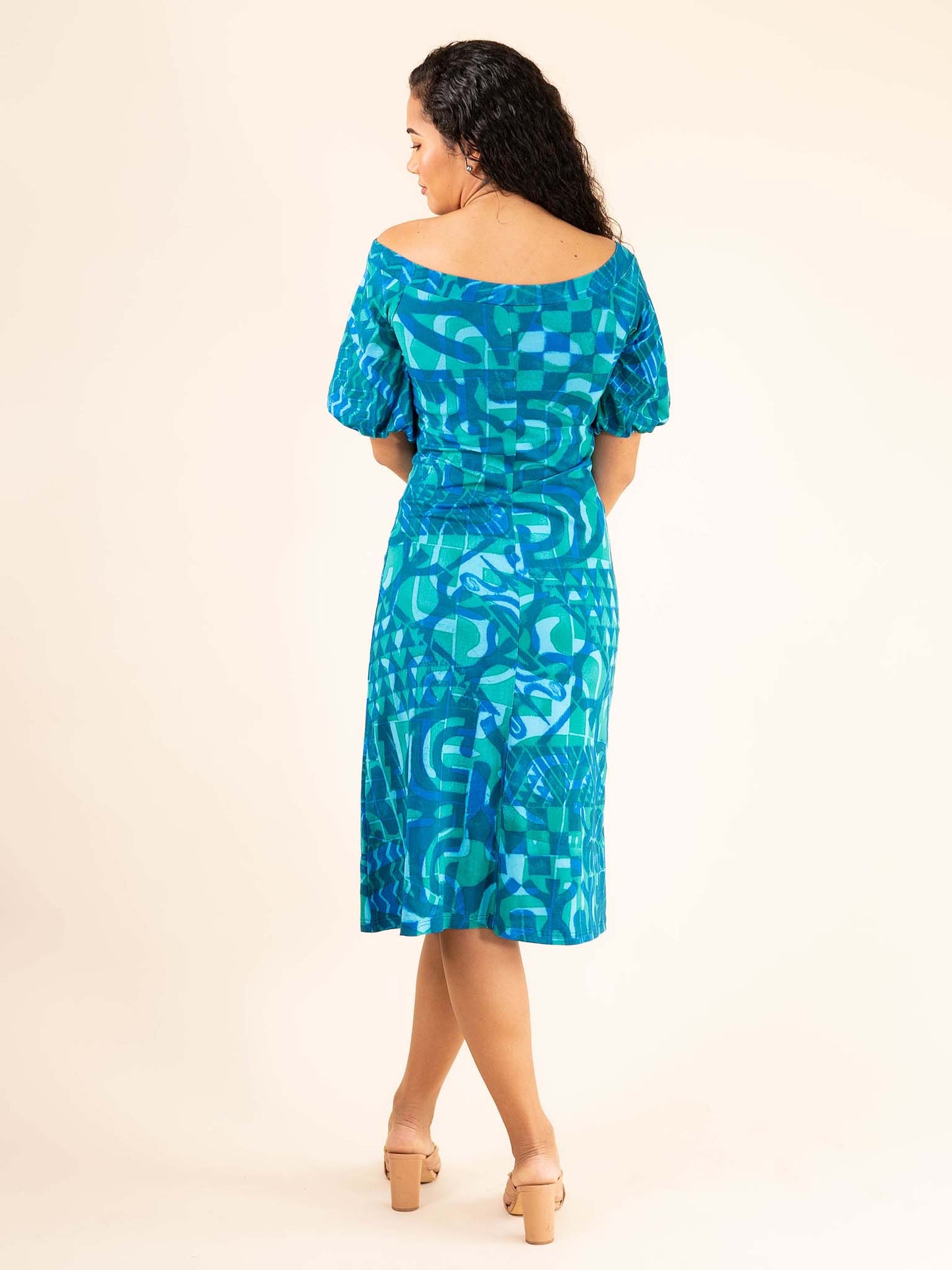 Akaiti Dress - Blue Jay