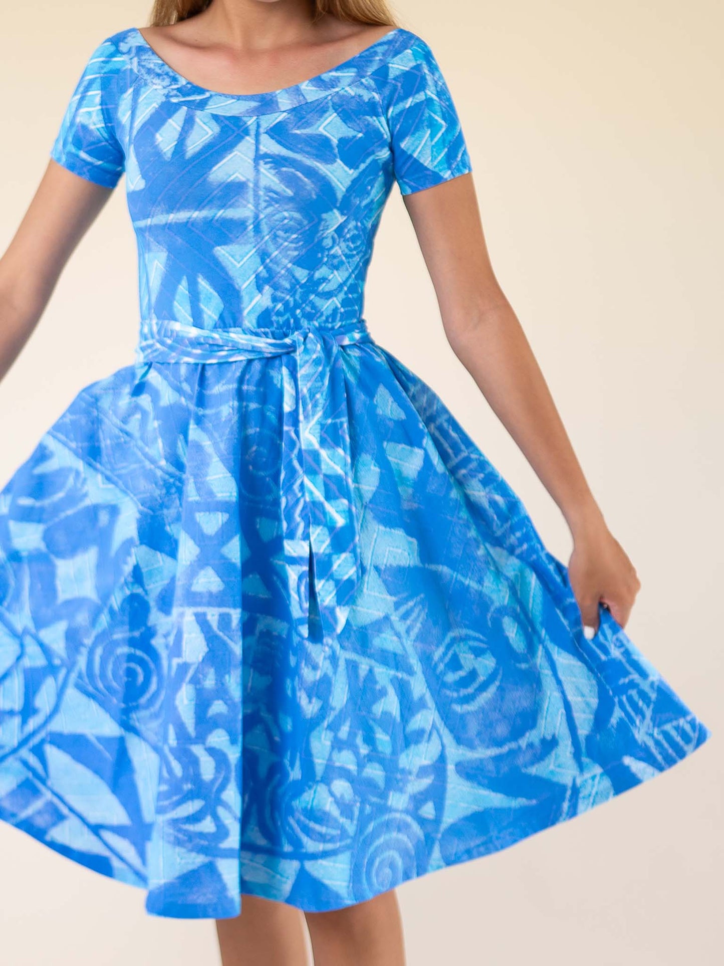 Felicia Dress - Lagoon