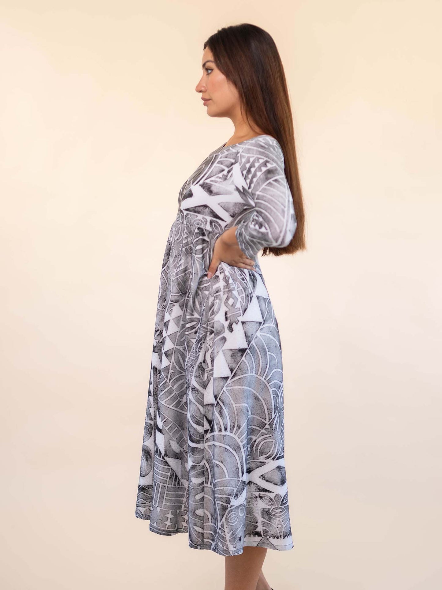 Paloma Dress - Stone