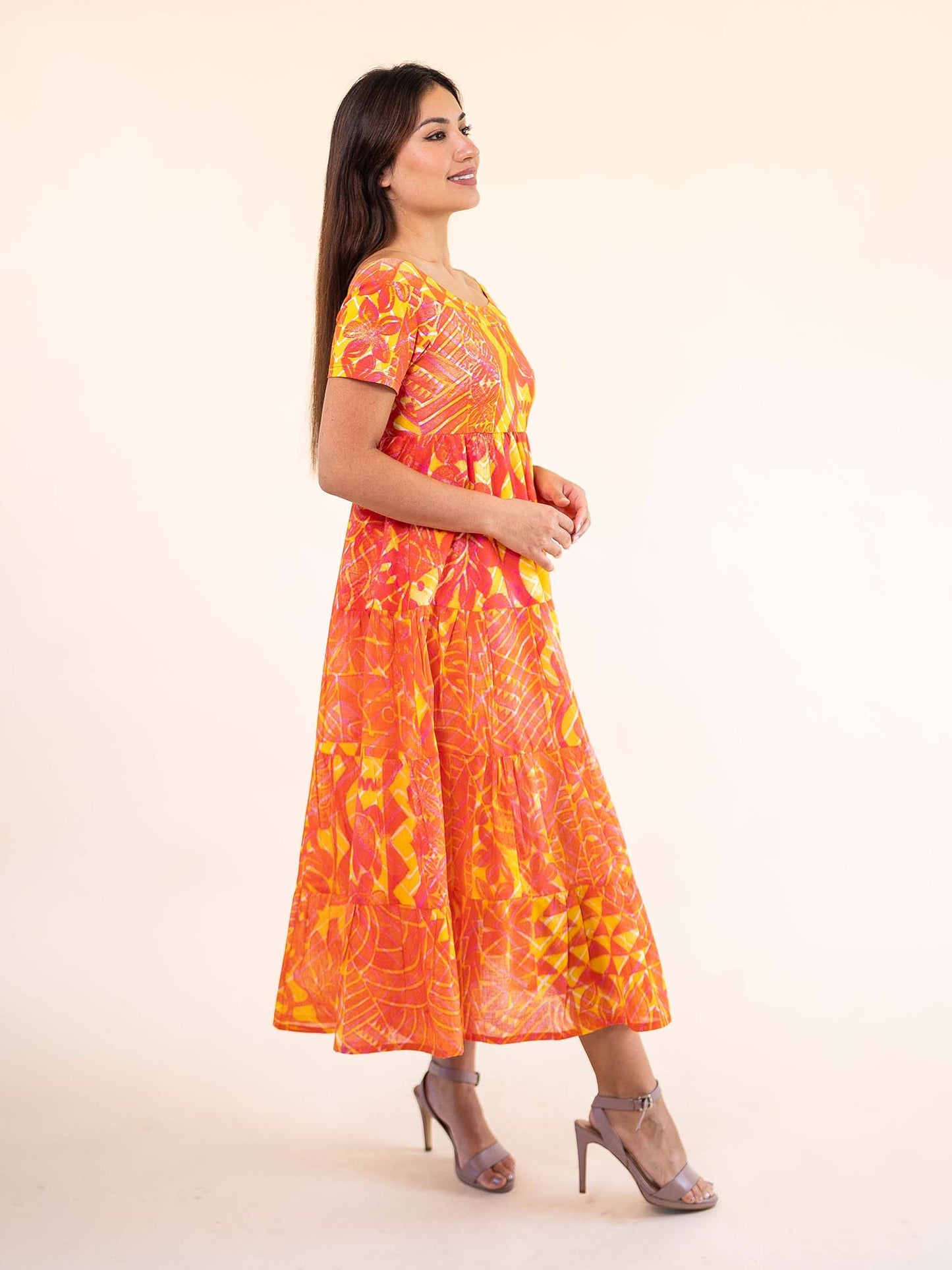 Tiare Dress - Sunset
