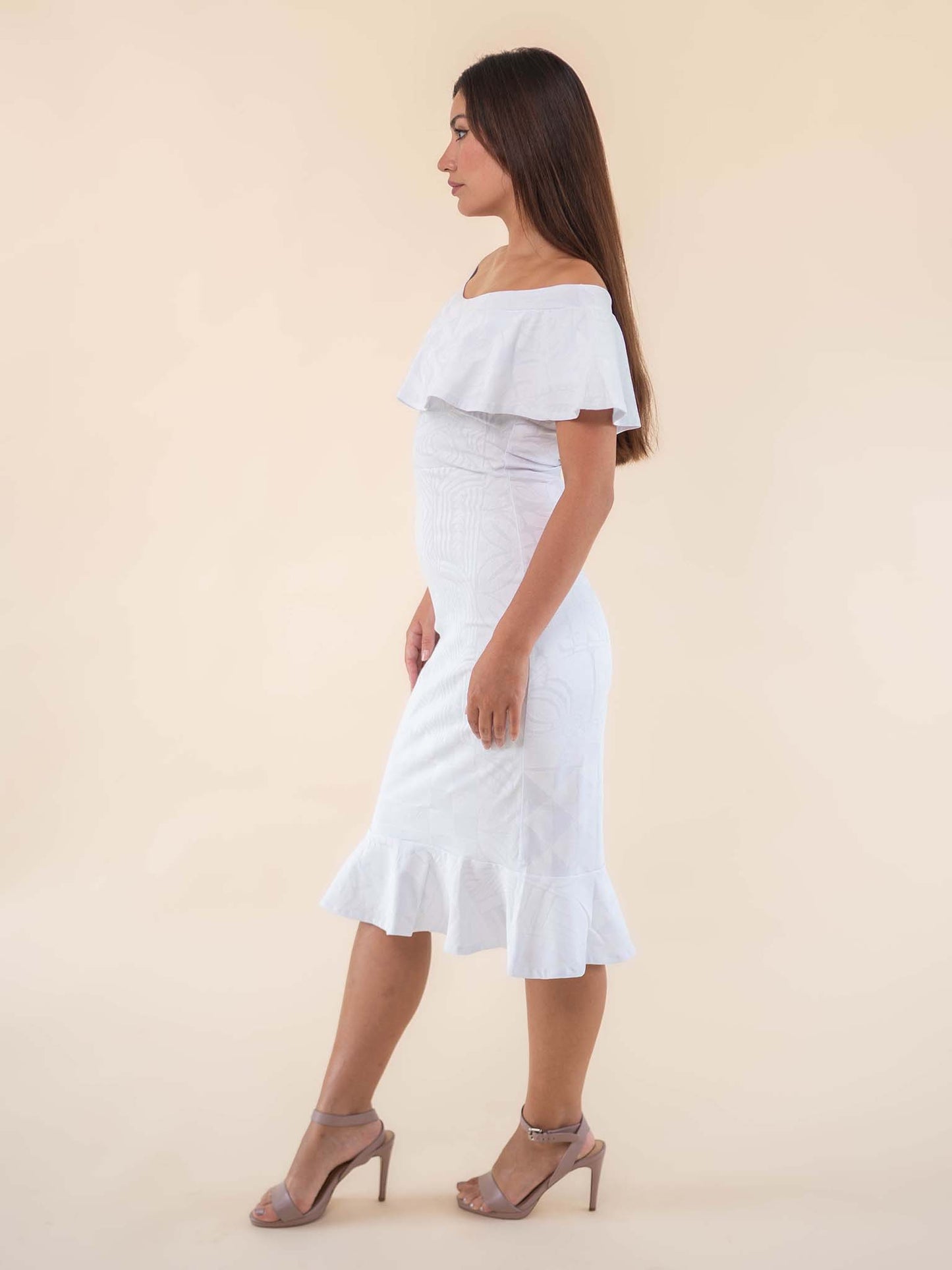 Demitra Dress - Gardenia