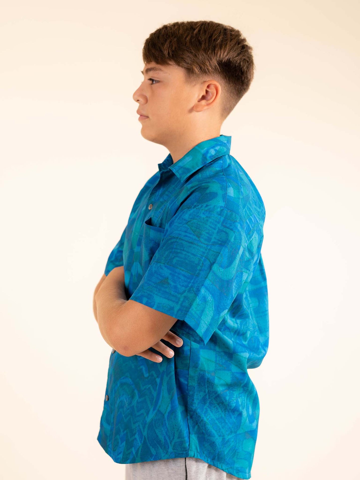 Tumu Shirt - Blue Jay