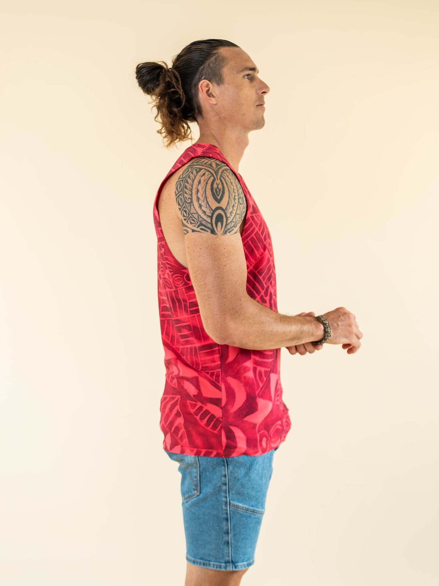 Rahiti Singlet - Light Ember
