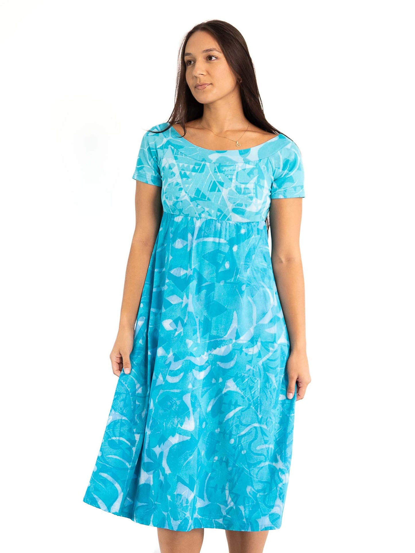Tarani Dress Midi - Blue Hour