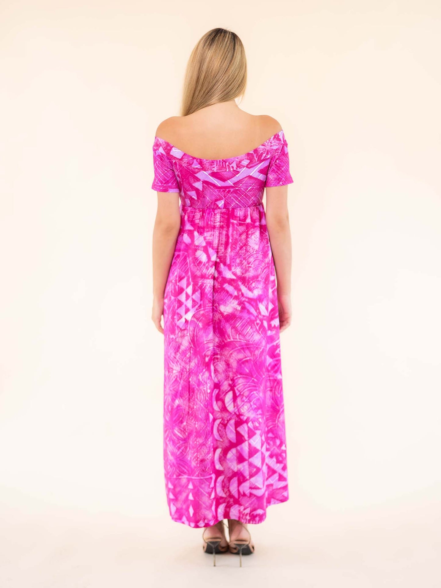Tarani Dress Long - Plum