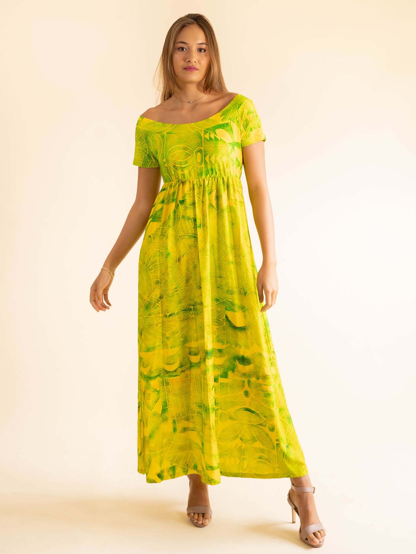 Tarani Dress Long - Macaw