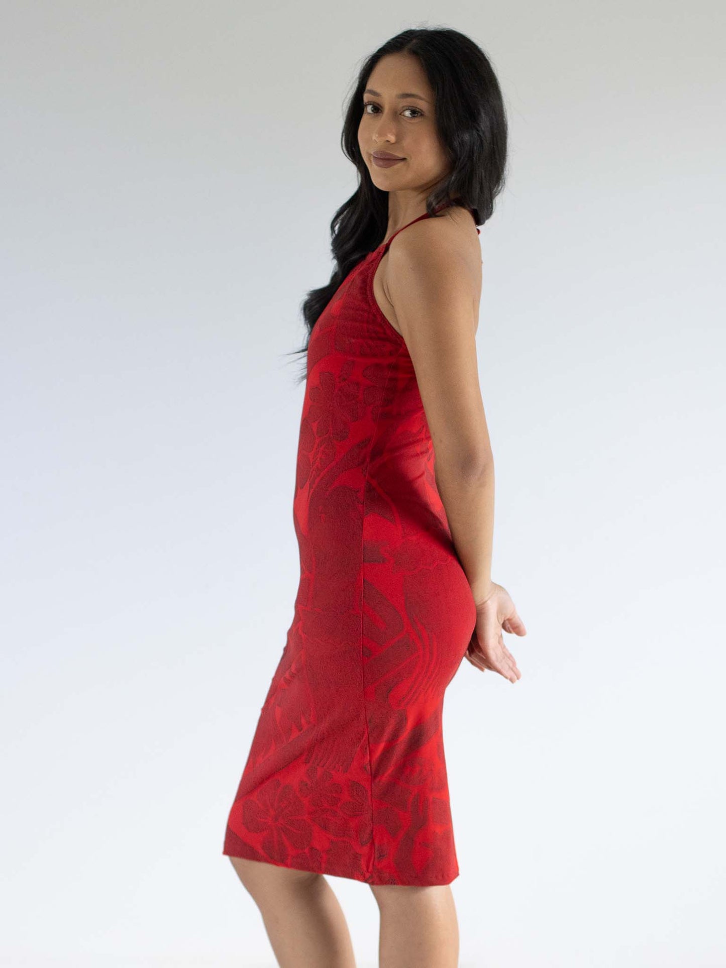 Terii Dress Midi - Sienna
