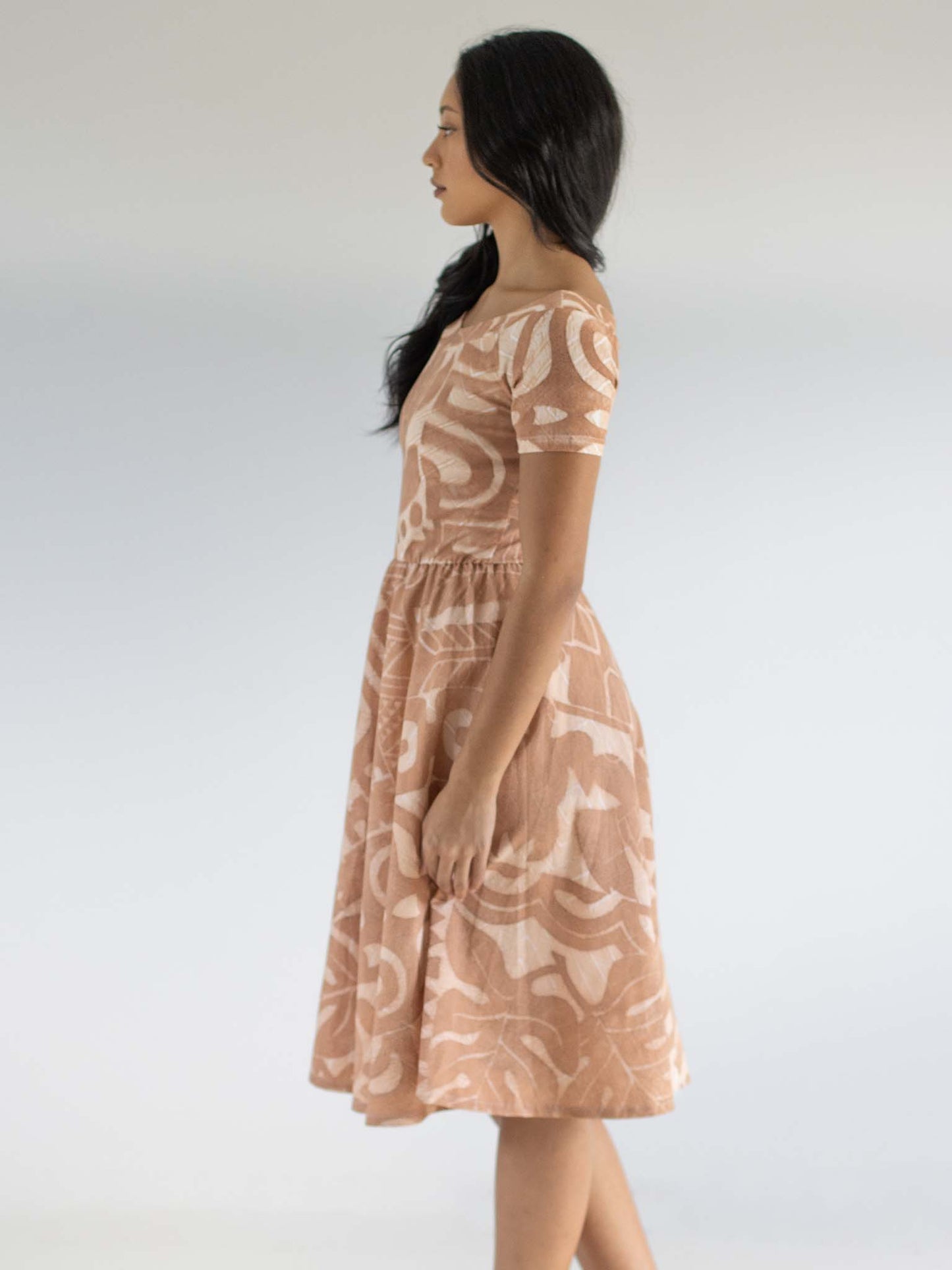 Felicia Dress - Sandstone