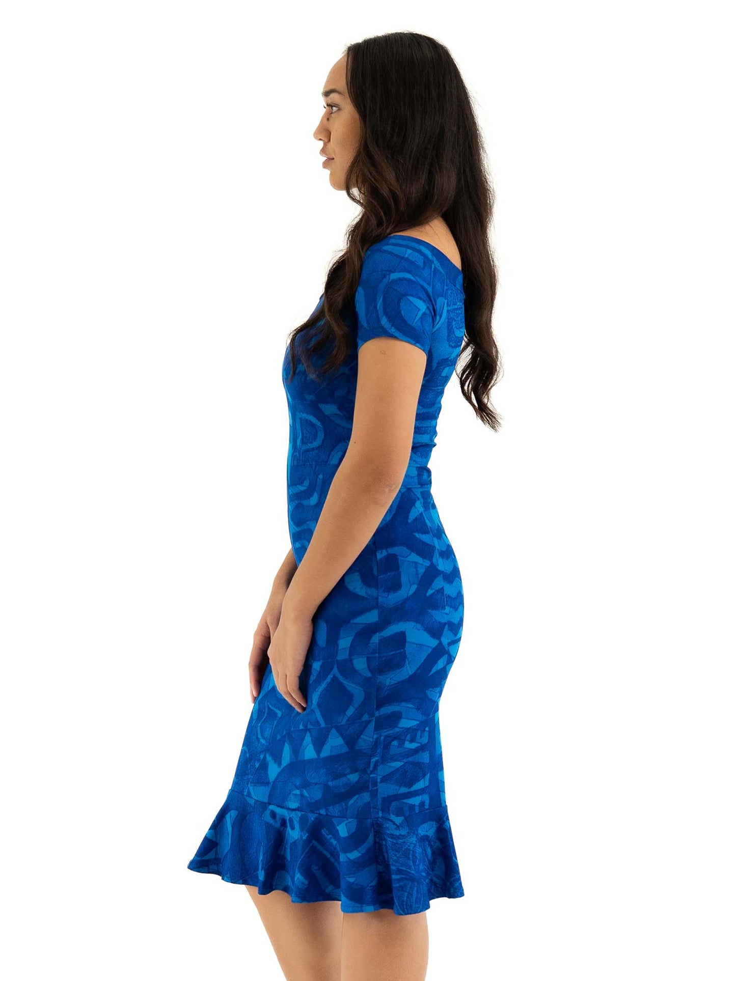 Ana Dress - Deep ocean