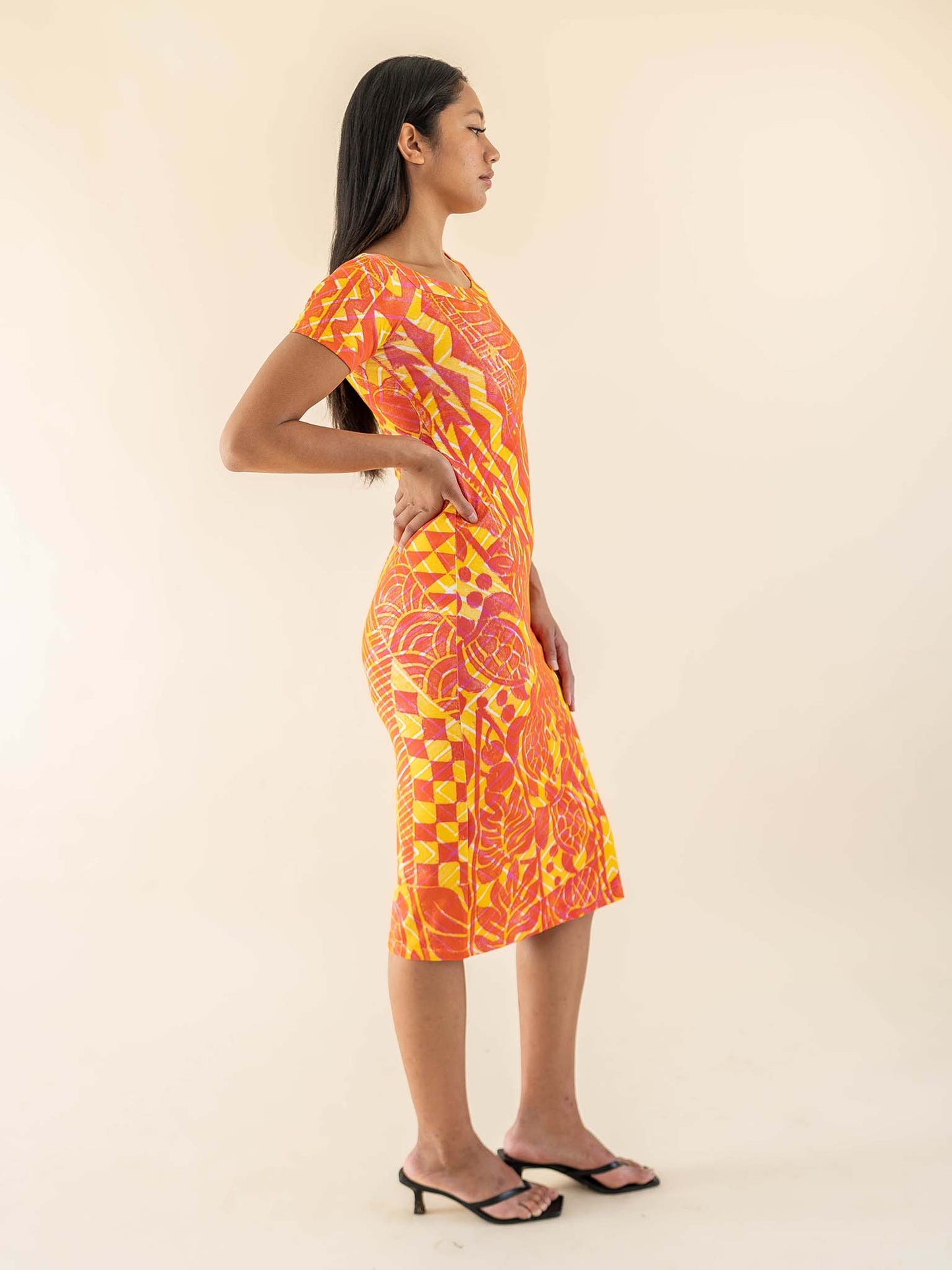 Aimata Dress - Sunset