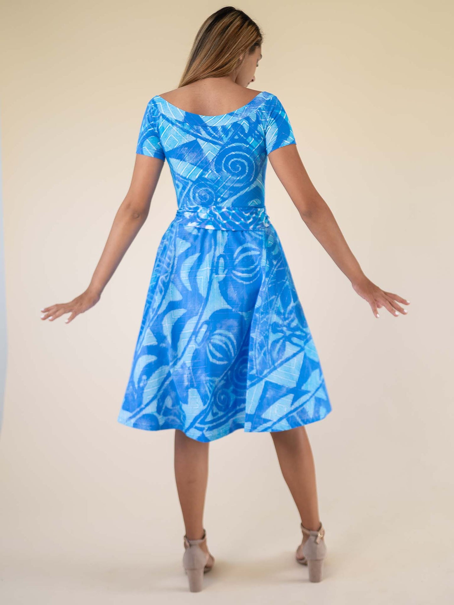 Felicia Dress - Lagoon