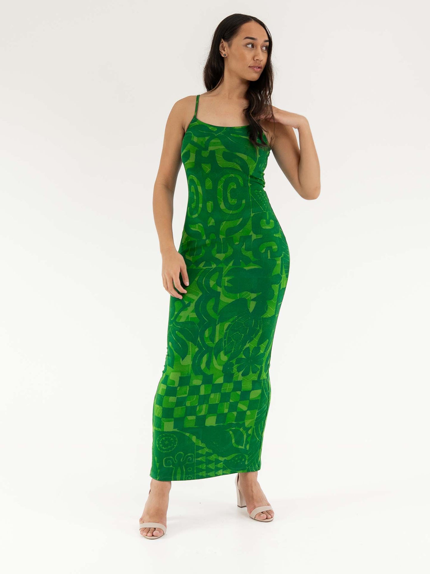 Moana Dress Long - Forest