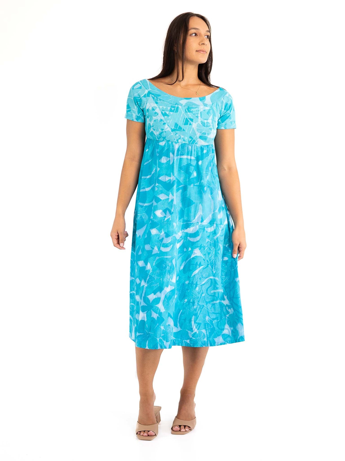 Tarani Dress Midi - Blue Hour