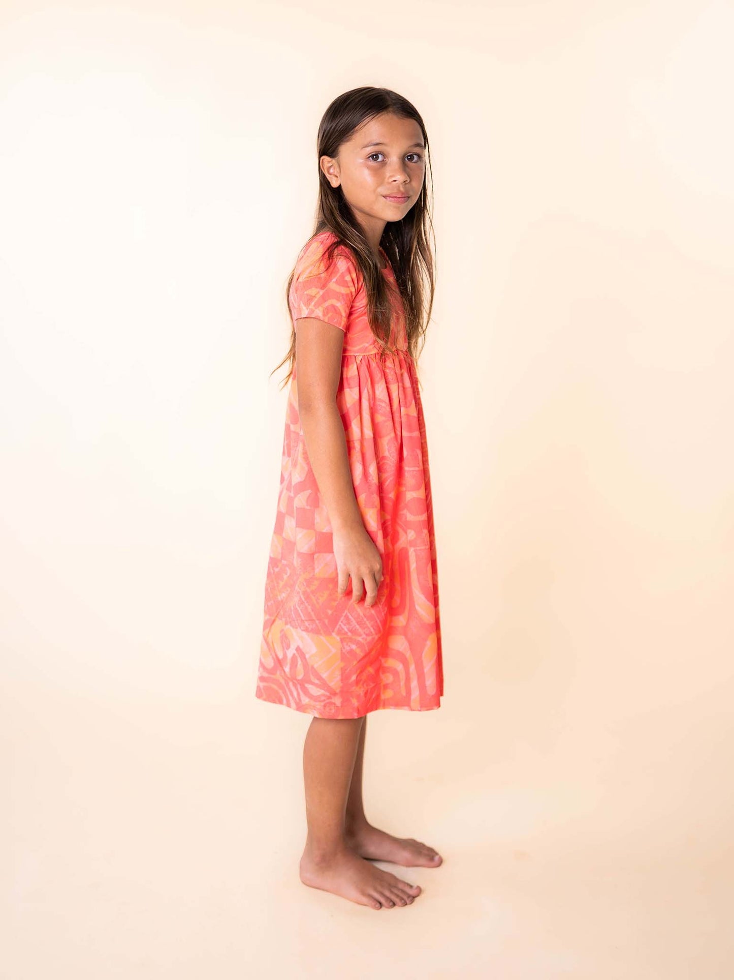 Tipani Dress - Apricot