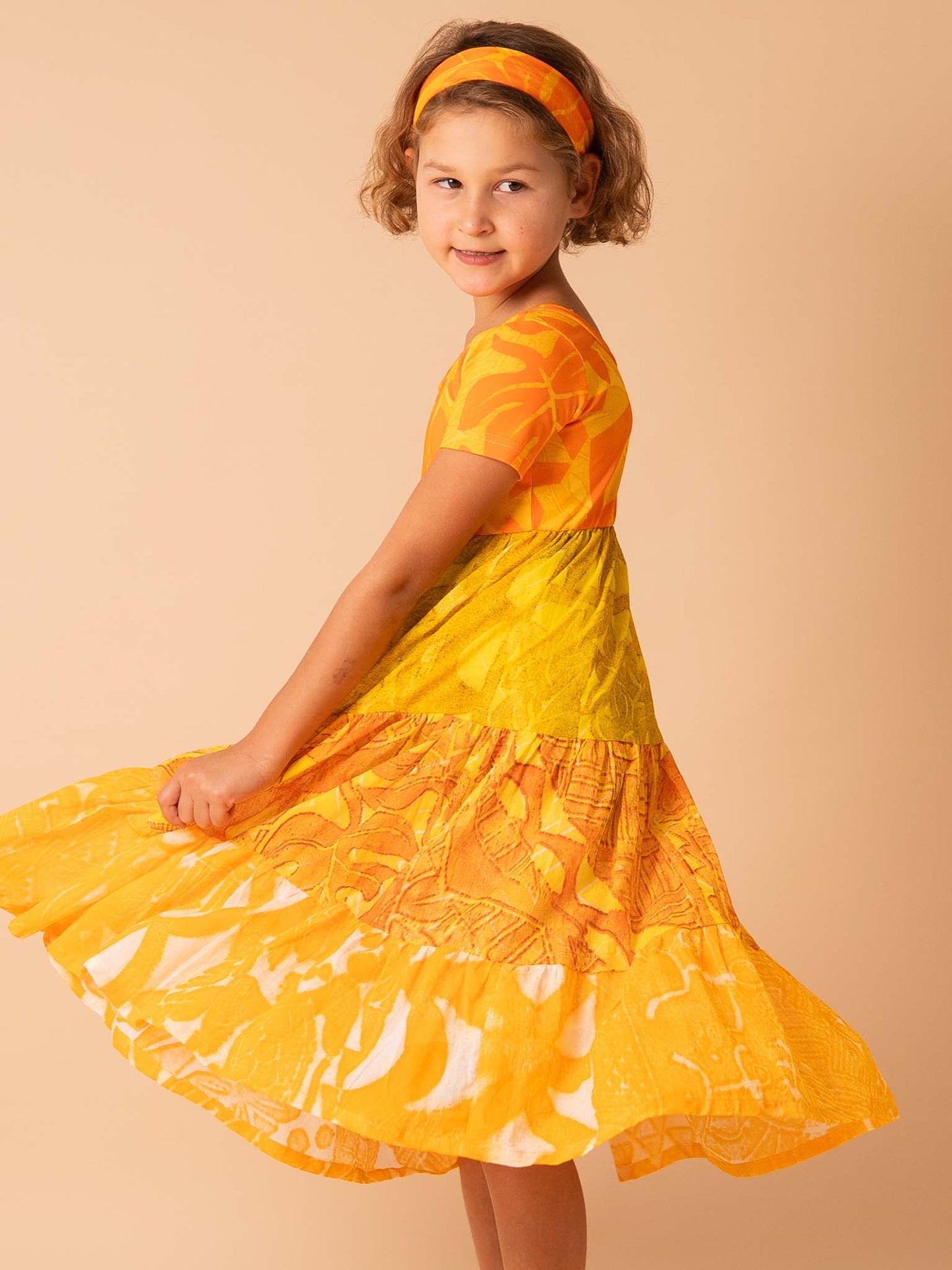 Taina Dress - Saffron