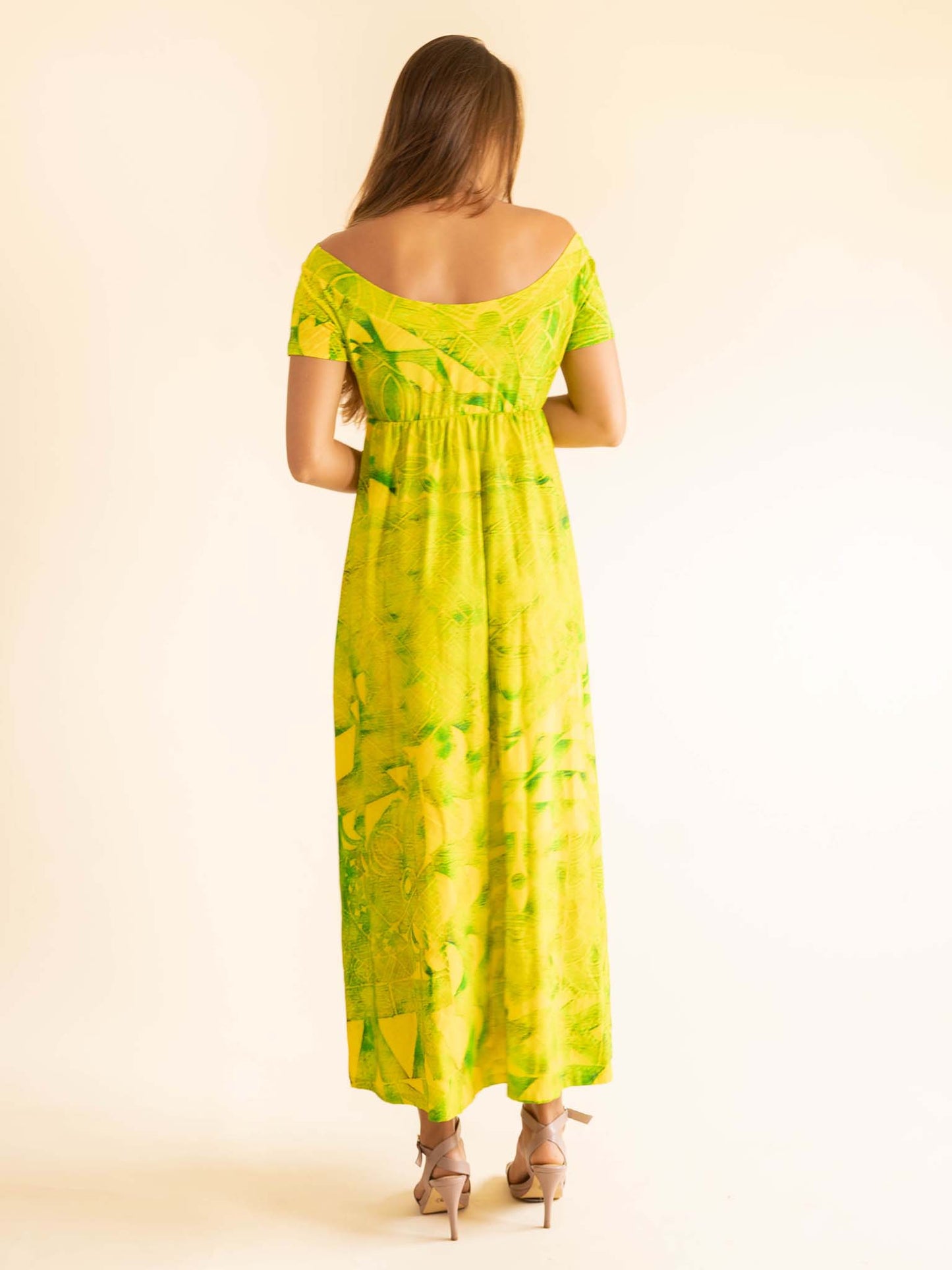 Tarani Dress Long - Macaw