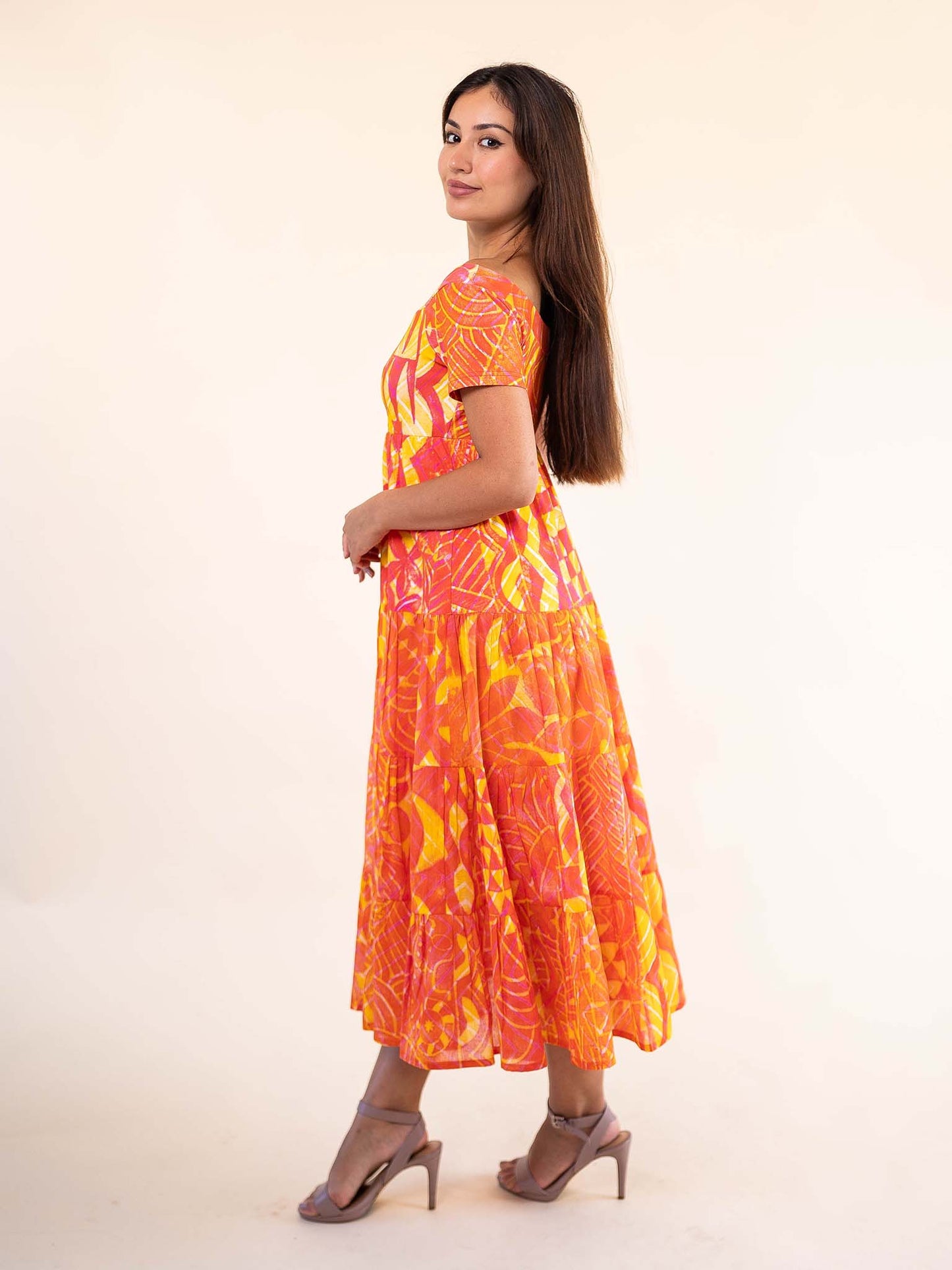 Tiare Dress - Sunset