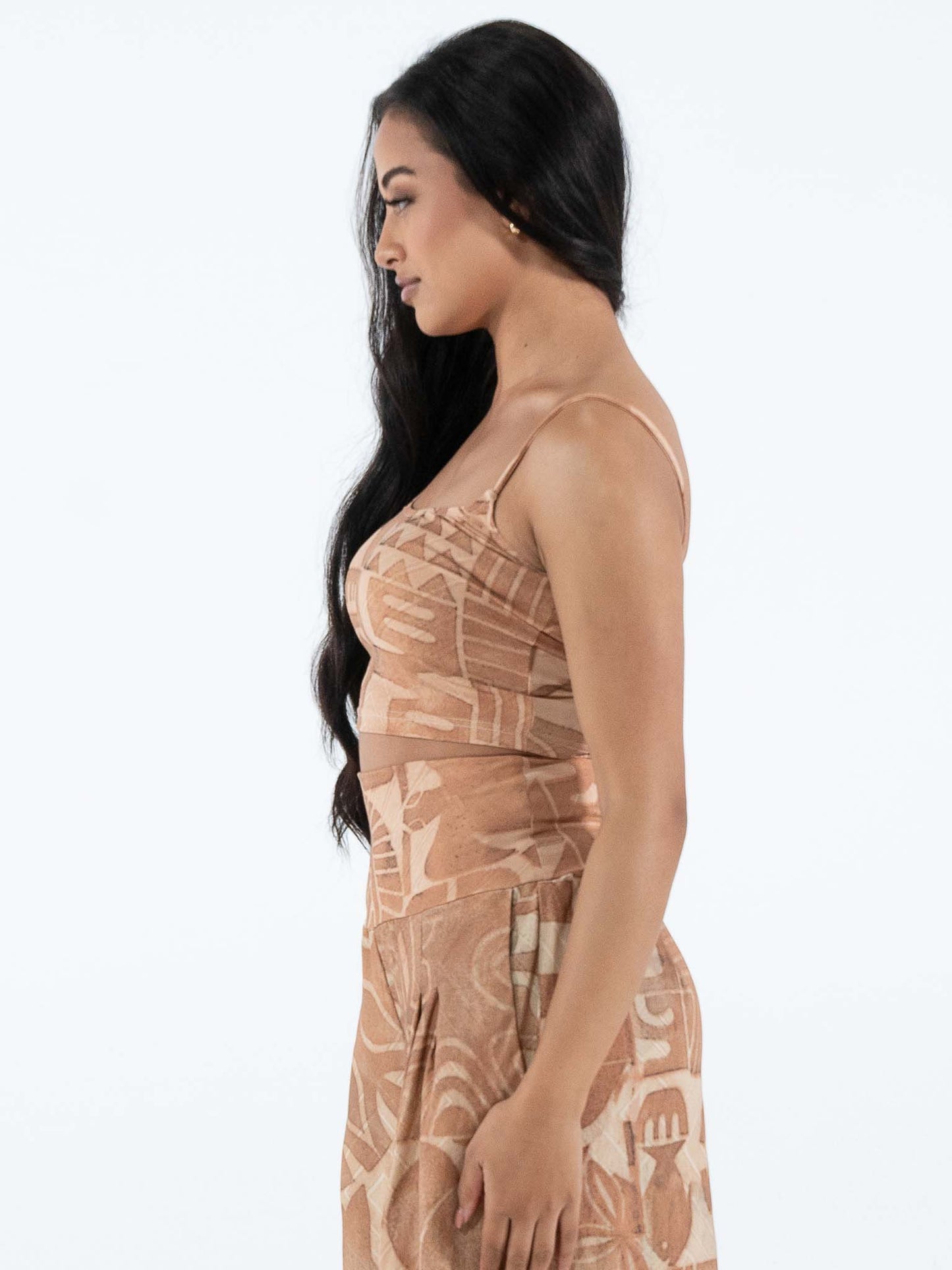 Hunaarii Crop Top - Sandstone